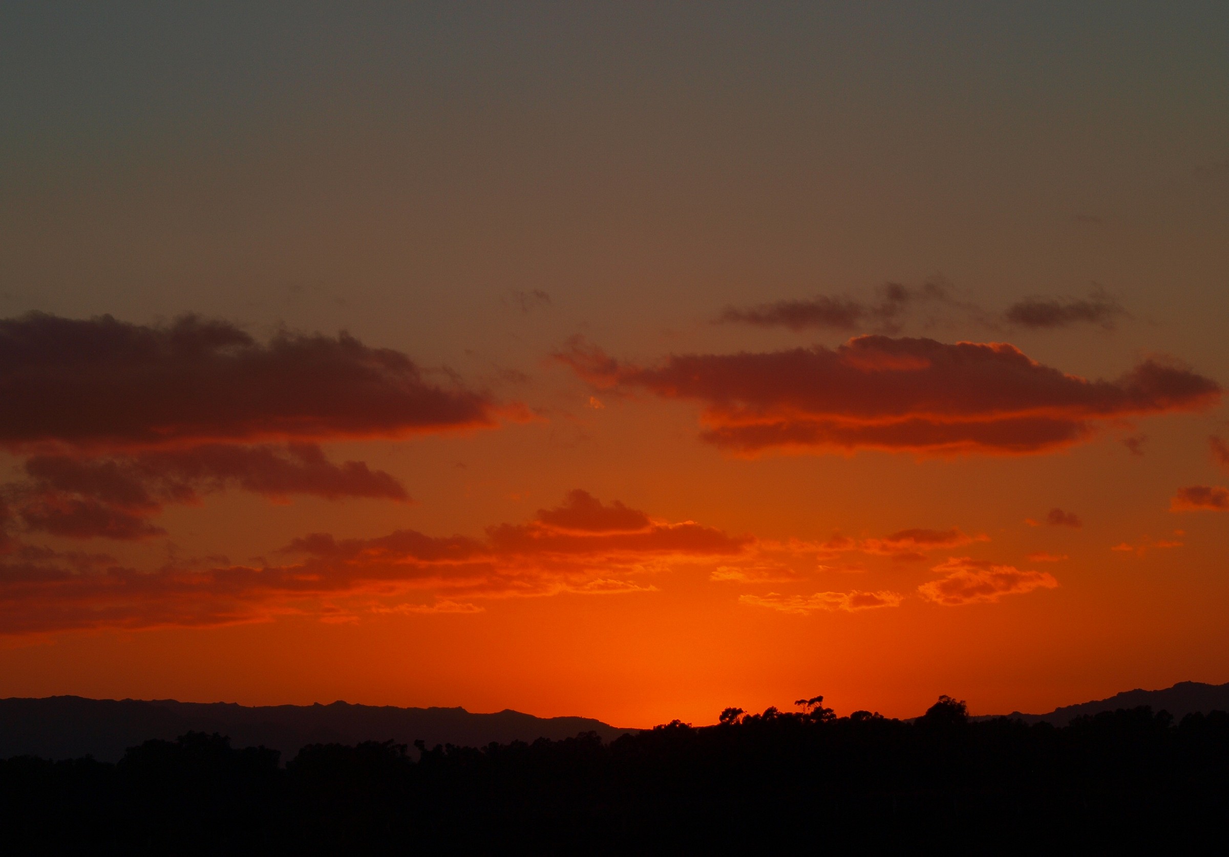 Tramonto a Lido del Sole