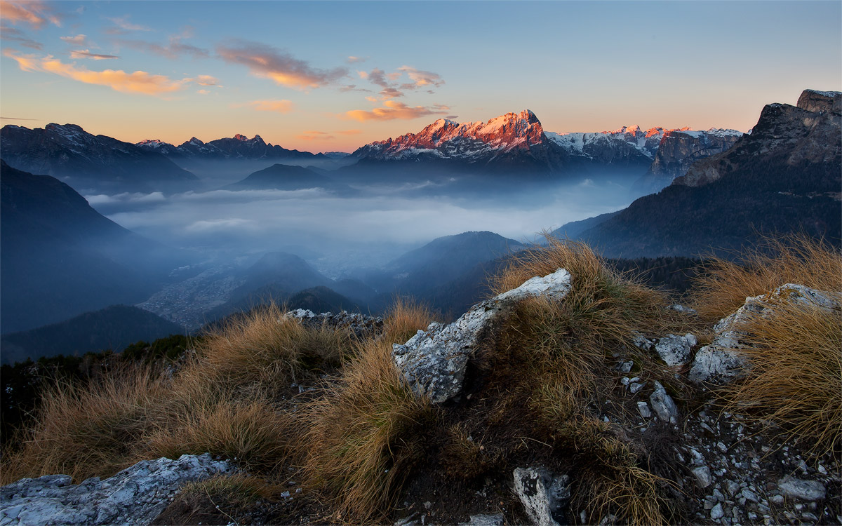 waiting for the snow