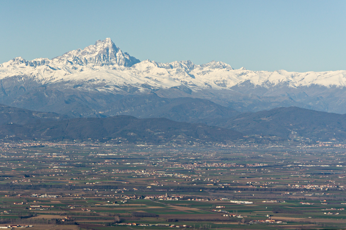 Face to face with the Monviso