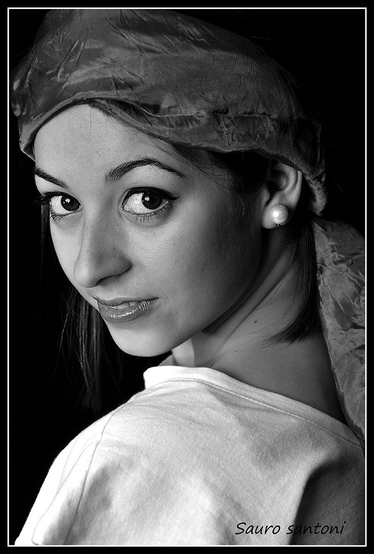 Ragazza con l'orecchino