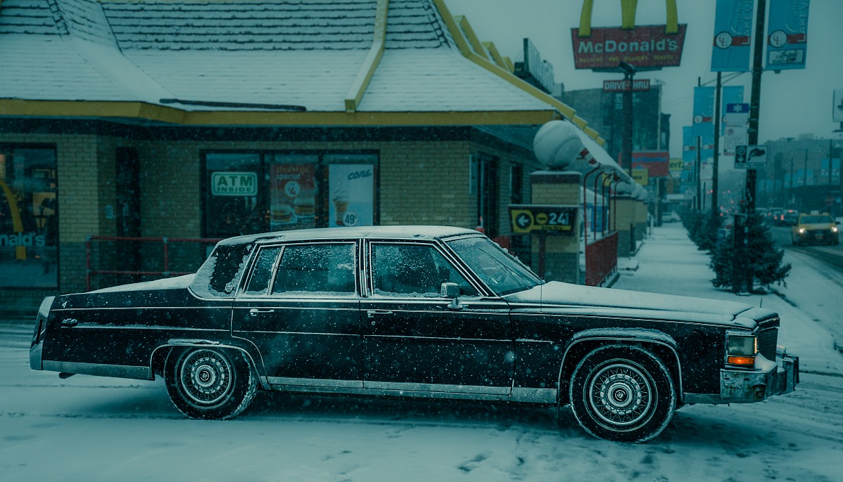 Frozen Cadillac Fleetwood