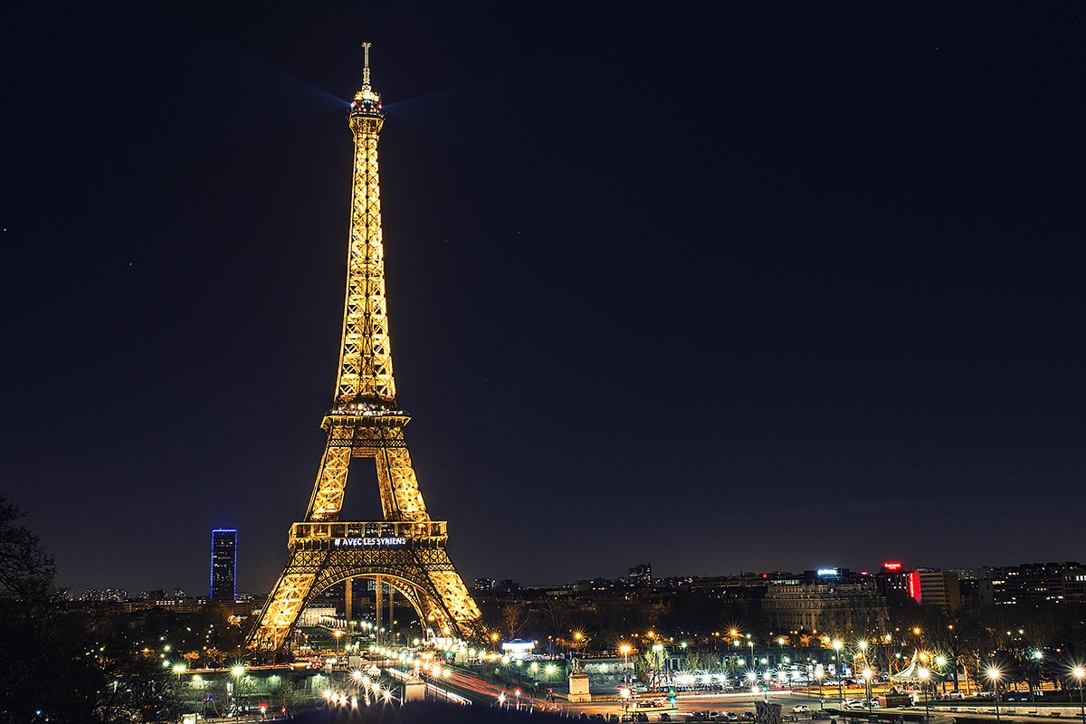 Tour Eiffel di notte 2