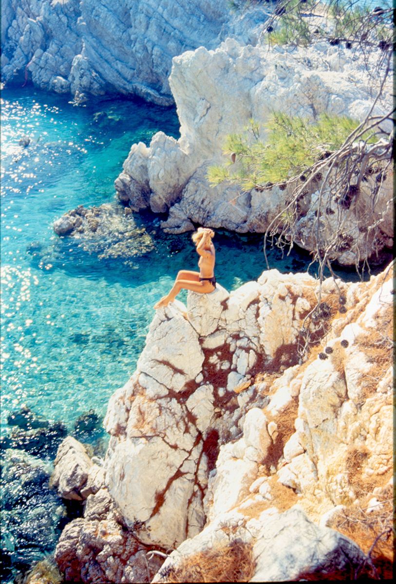 Grecia, isola di Skopelos (30 anni fa!)