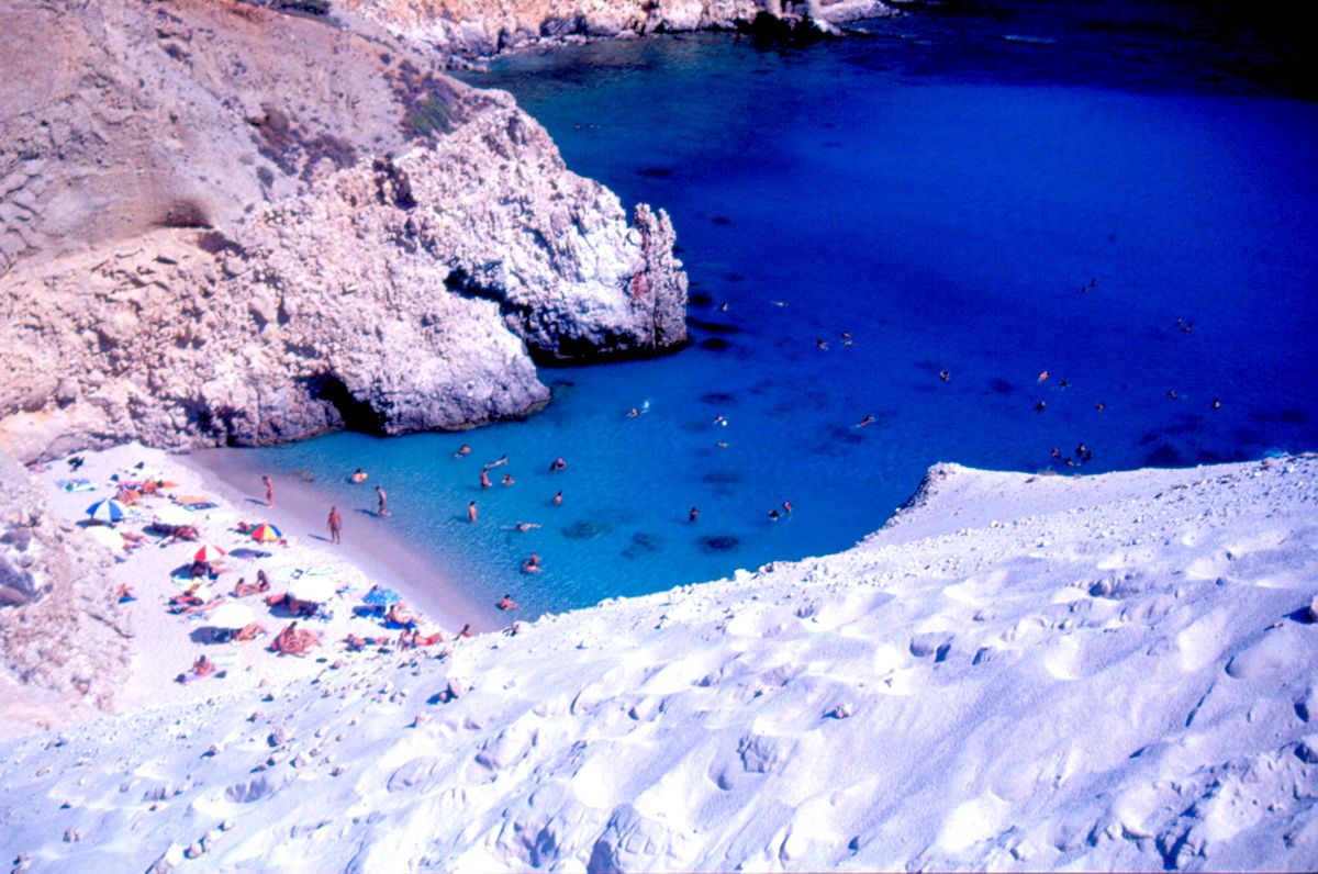 Grecia, Milos - Spiaggia dei caraibi