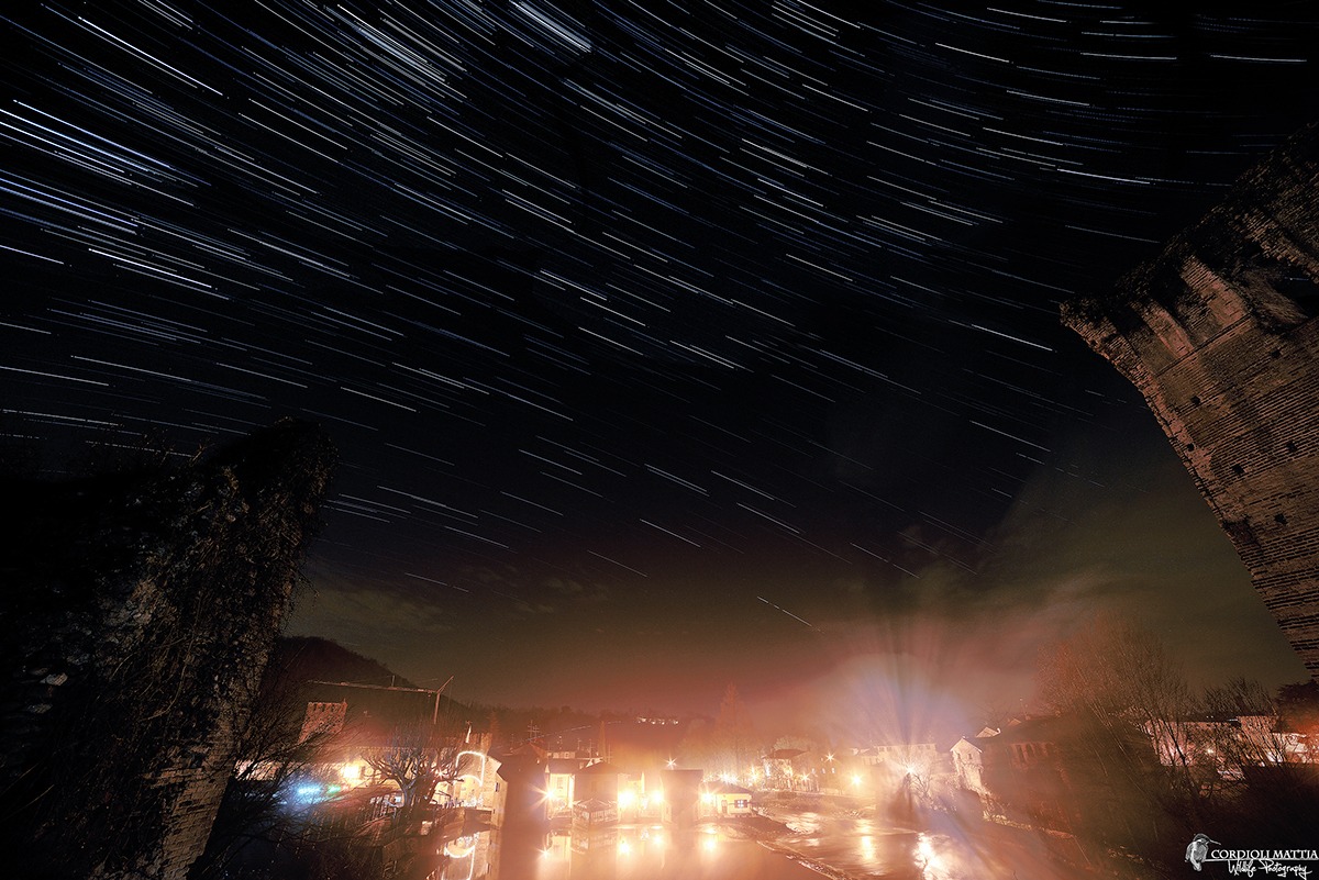 Borgetto ... Rain of stars ...