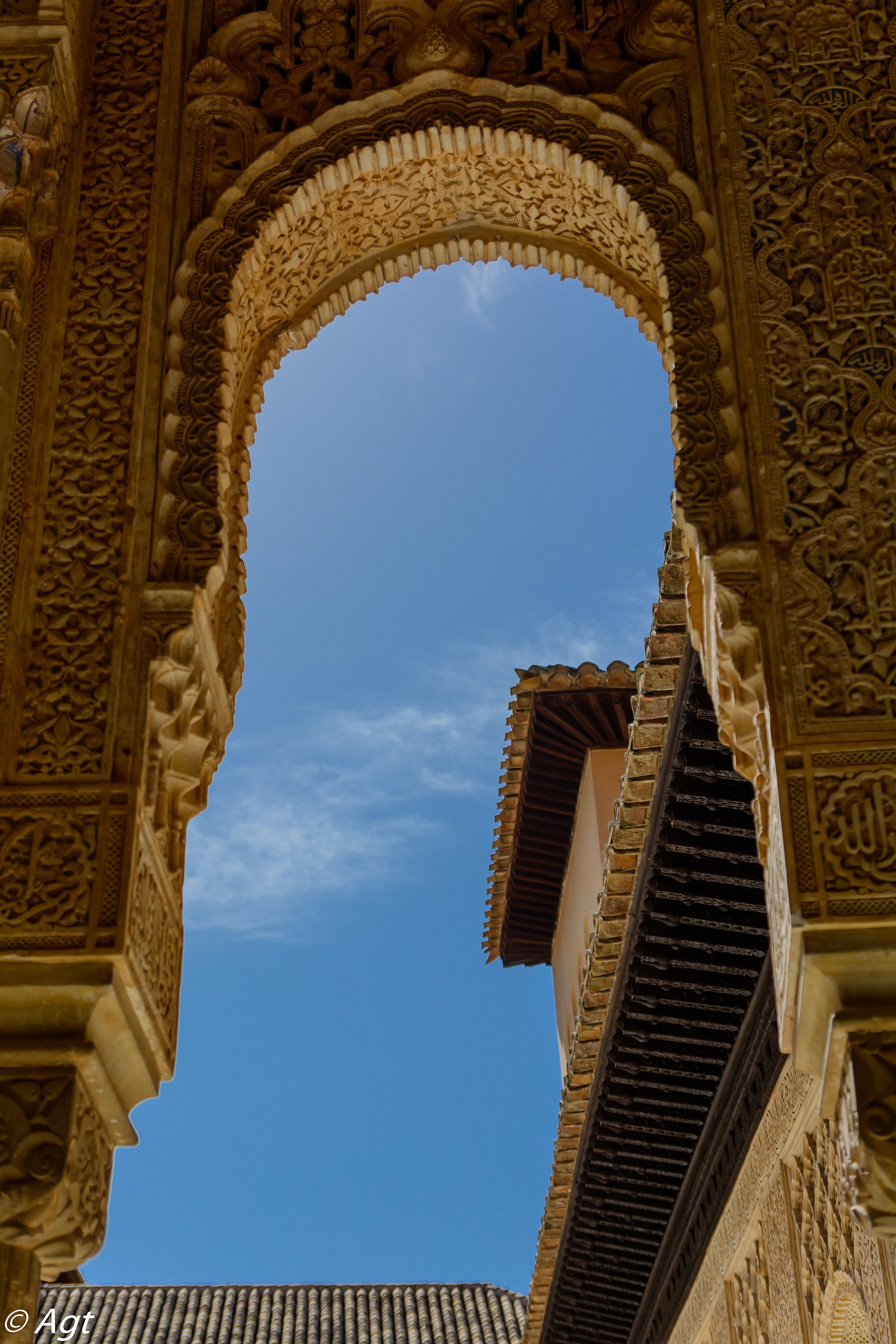 Alhambra ingresso giardino dei leoni