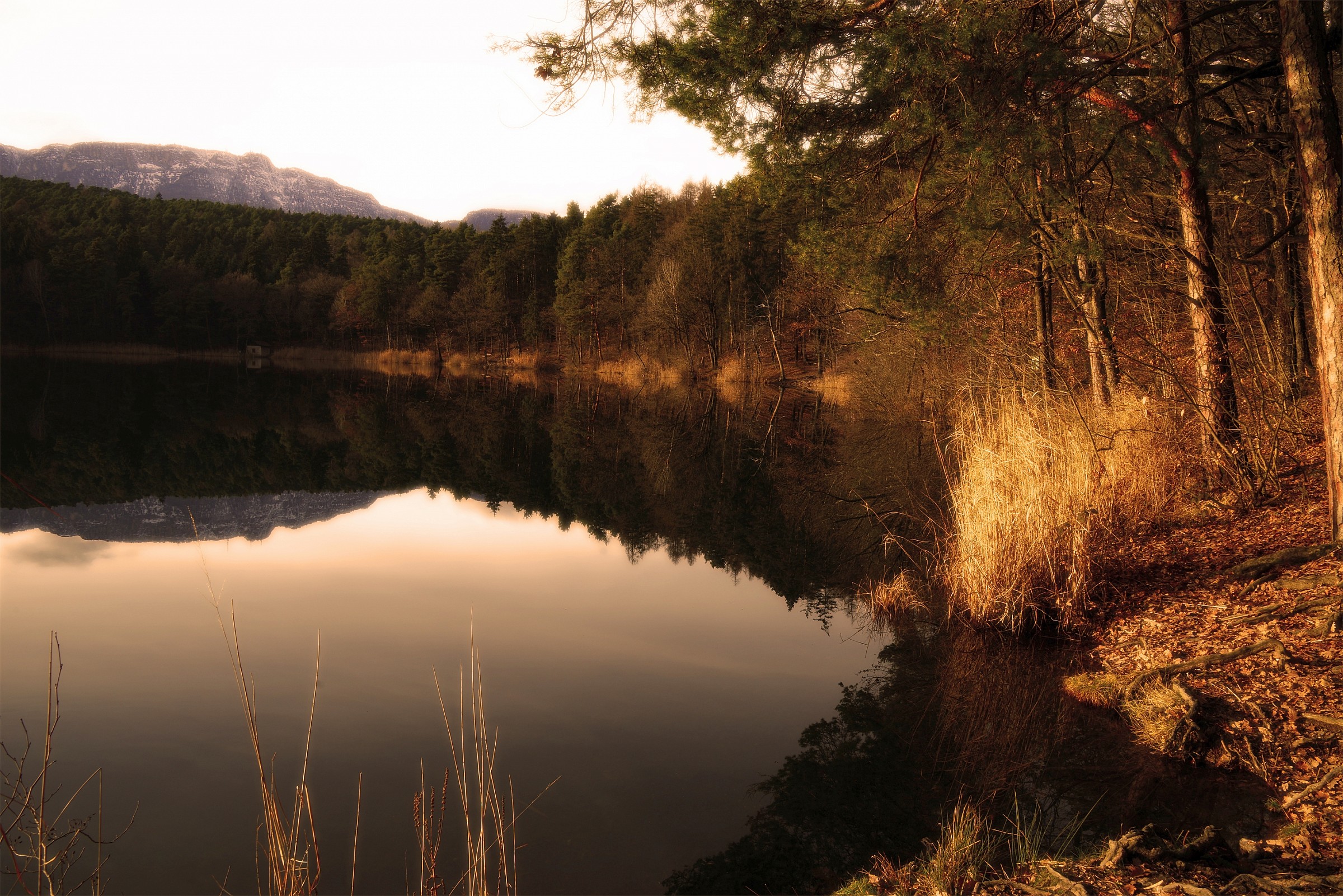 Montiggler small lake