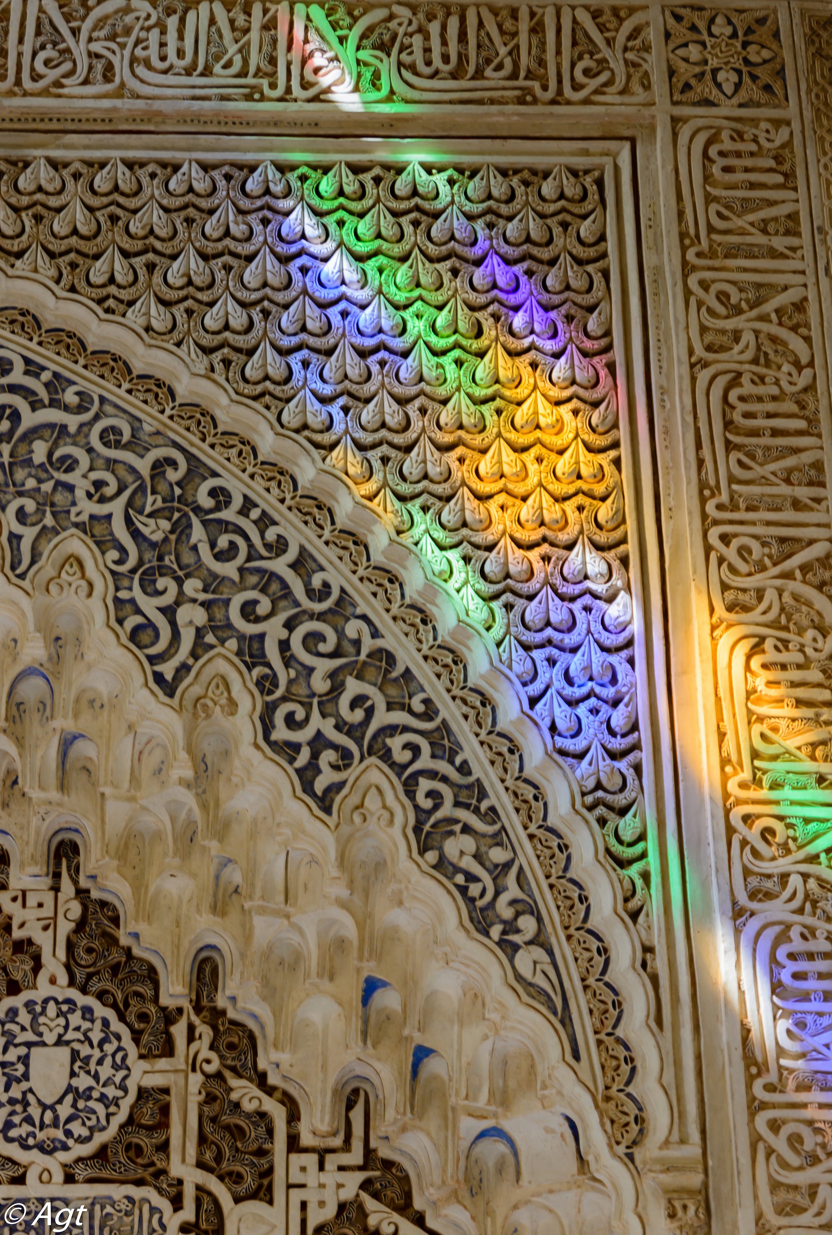 arcobaleno su scritte