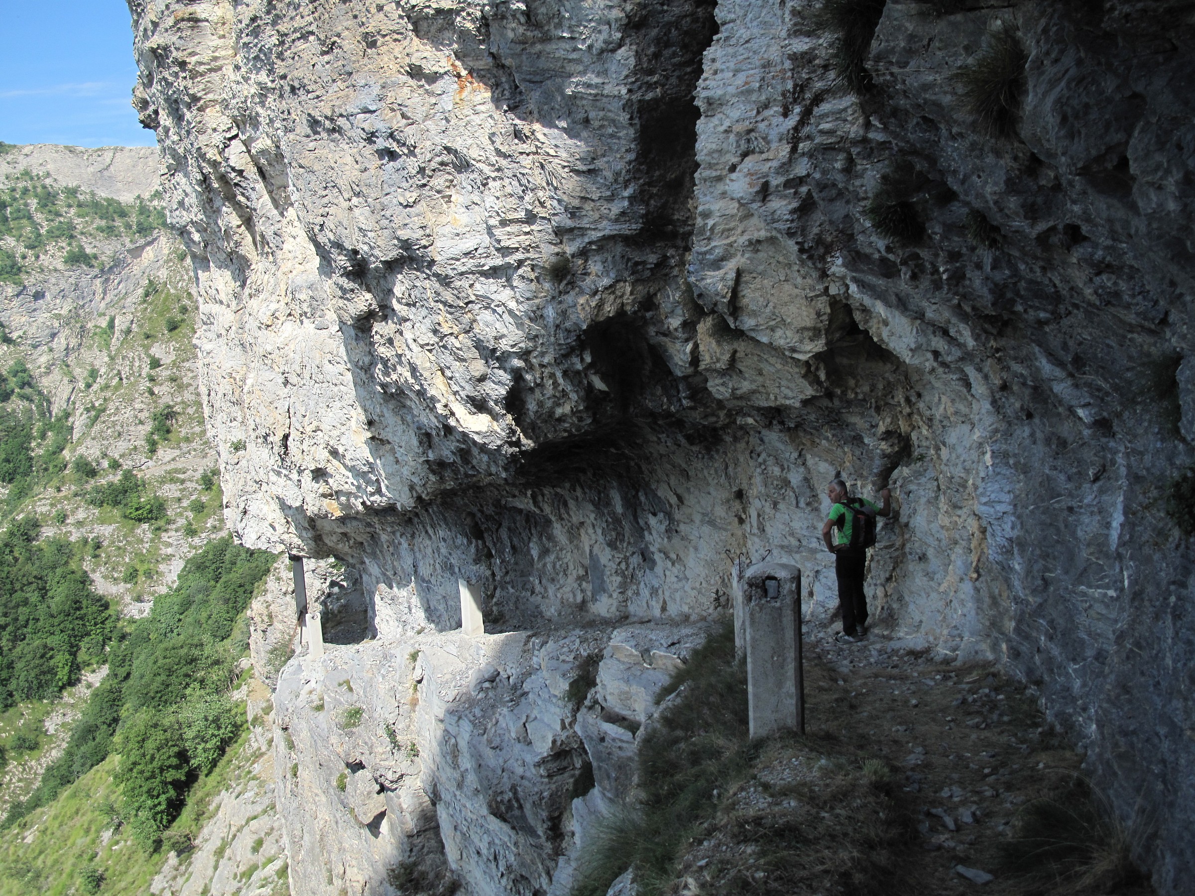 Monte Toraggio: via degli Alpini