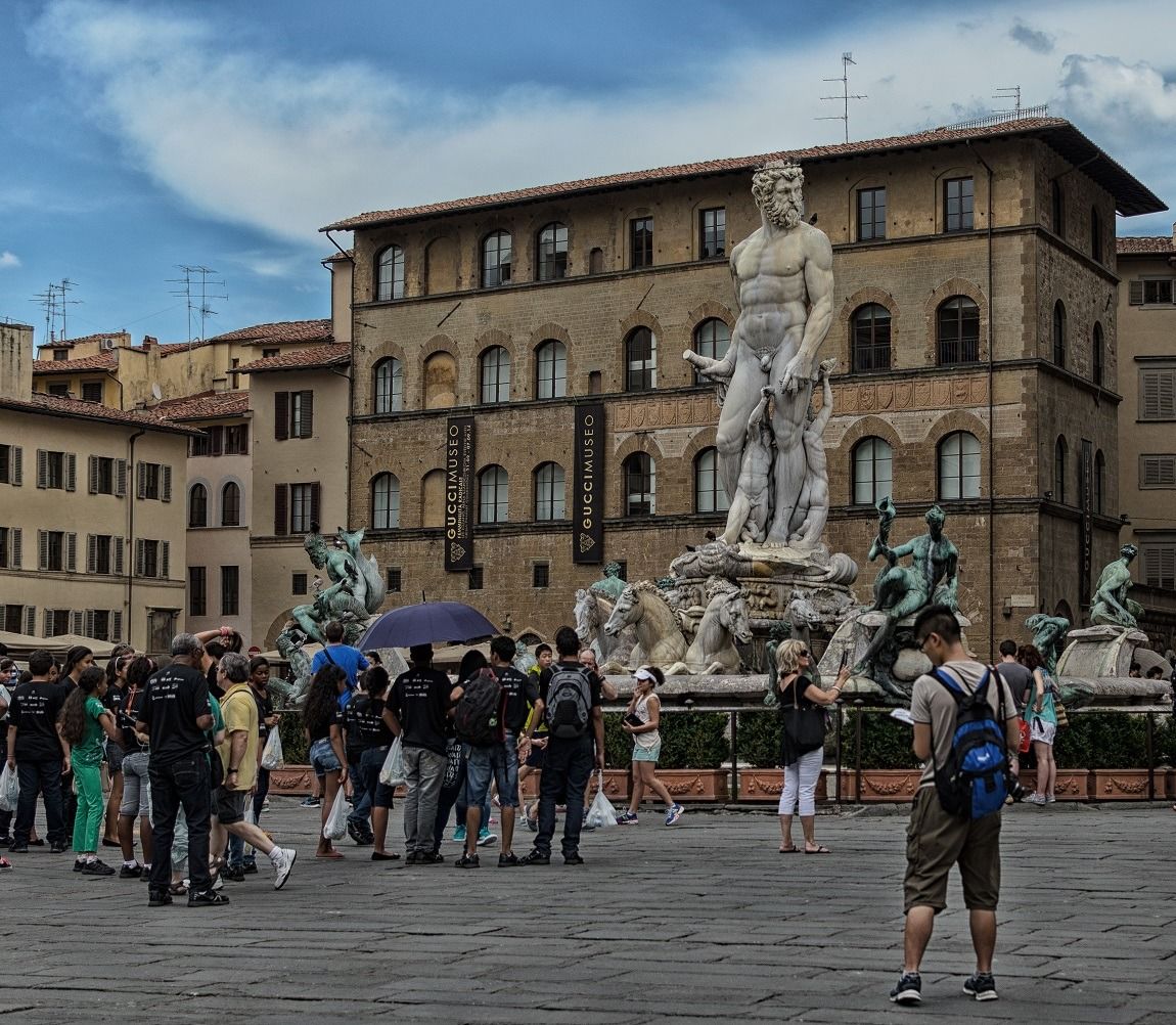 Fontana del Nettuno-Piazza della Signoria