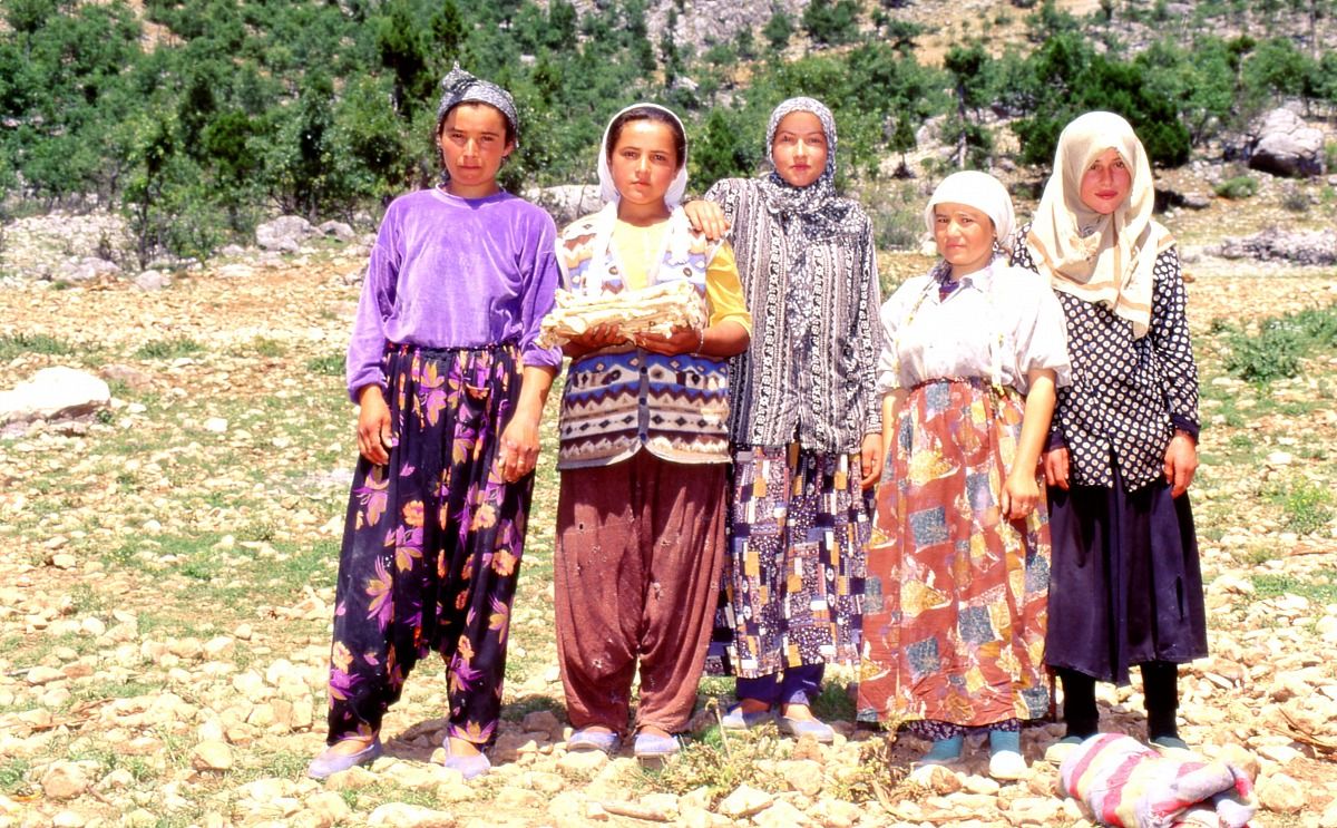 Girlfriends in Anatolian village