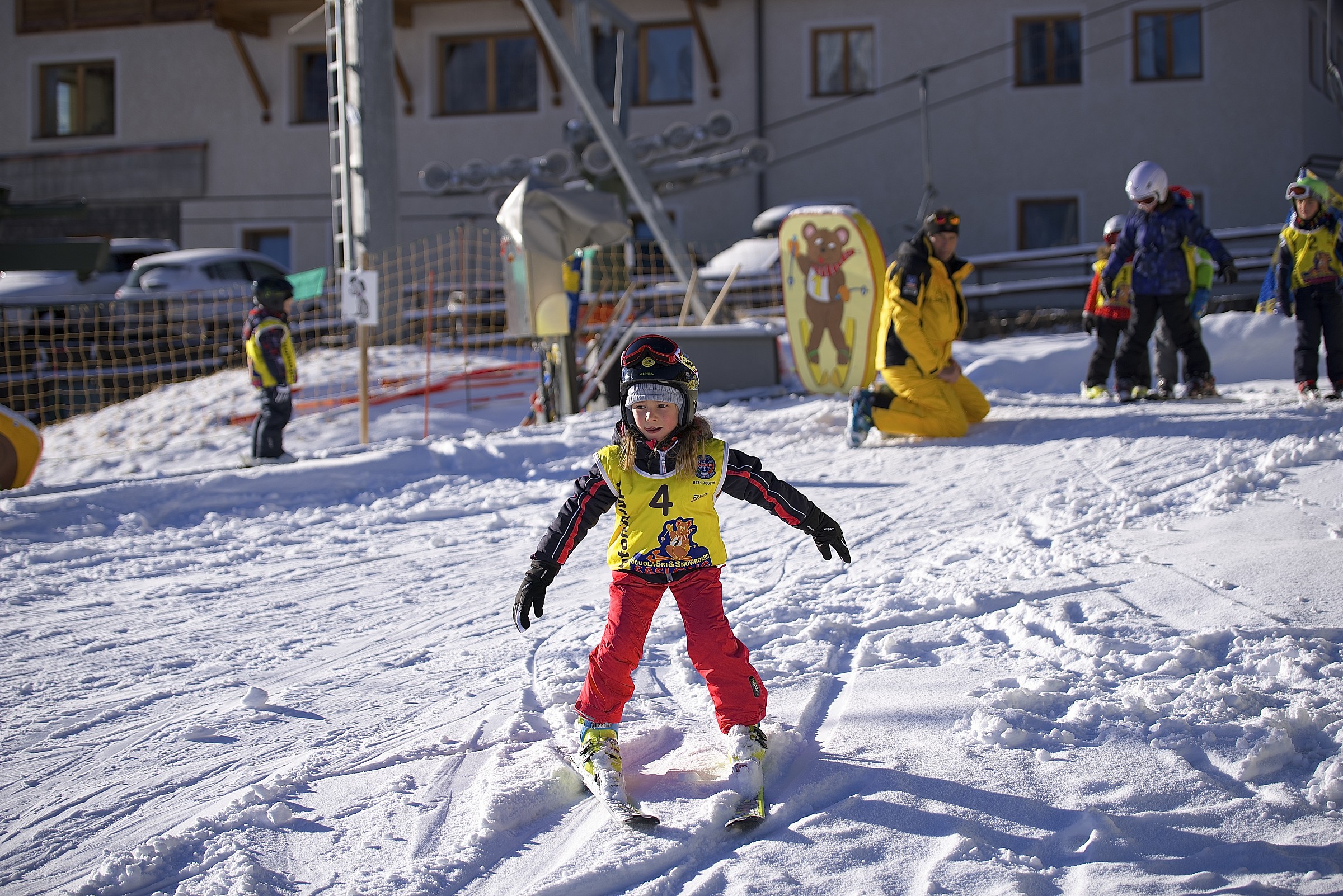 Isa sugli sci (primo giorno)