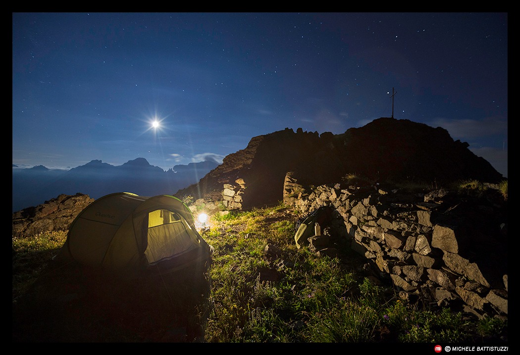 Night on the Col Quaternà