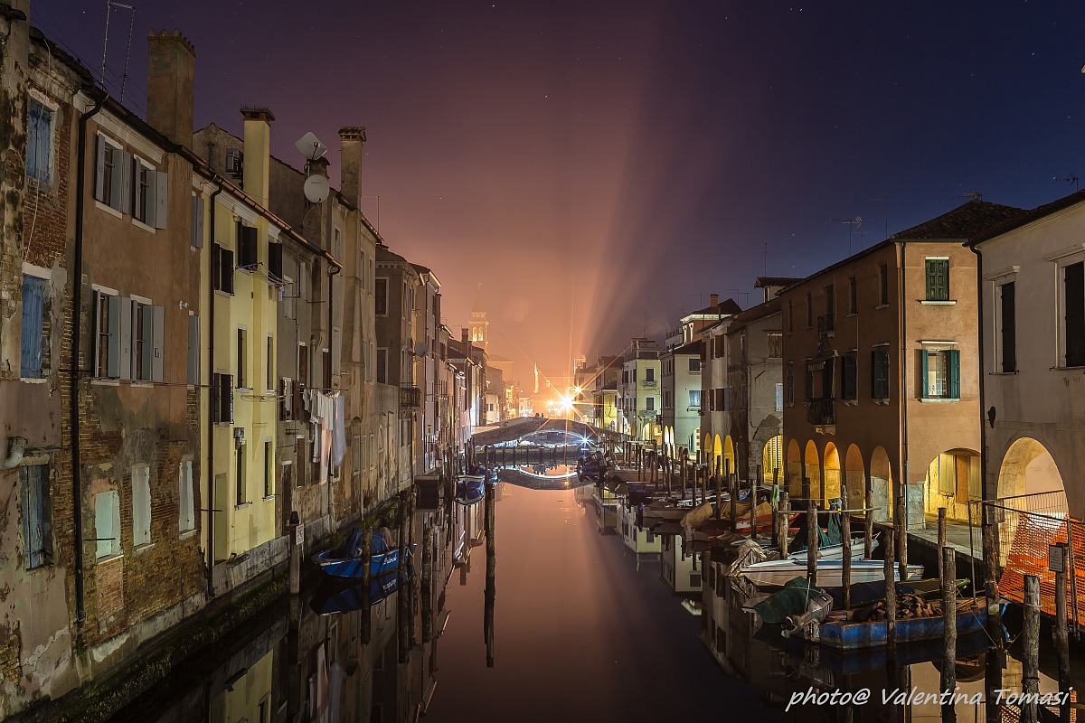 Chioggia in notturna