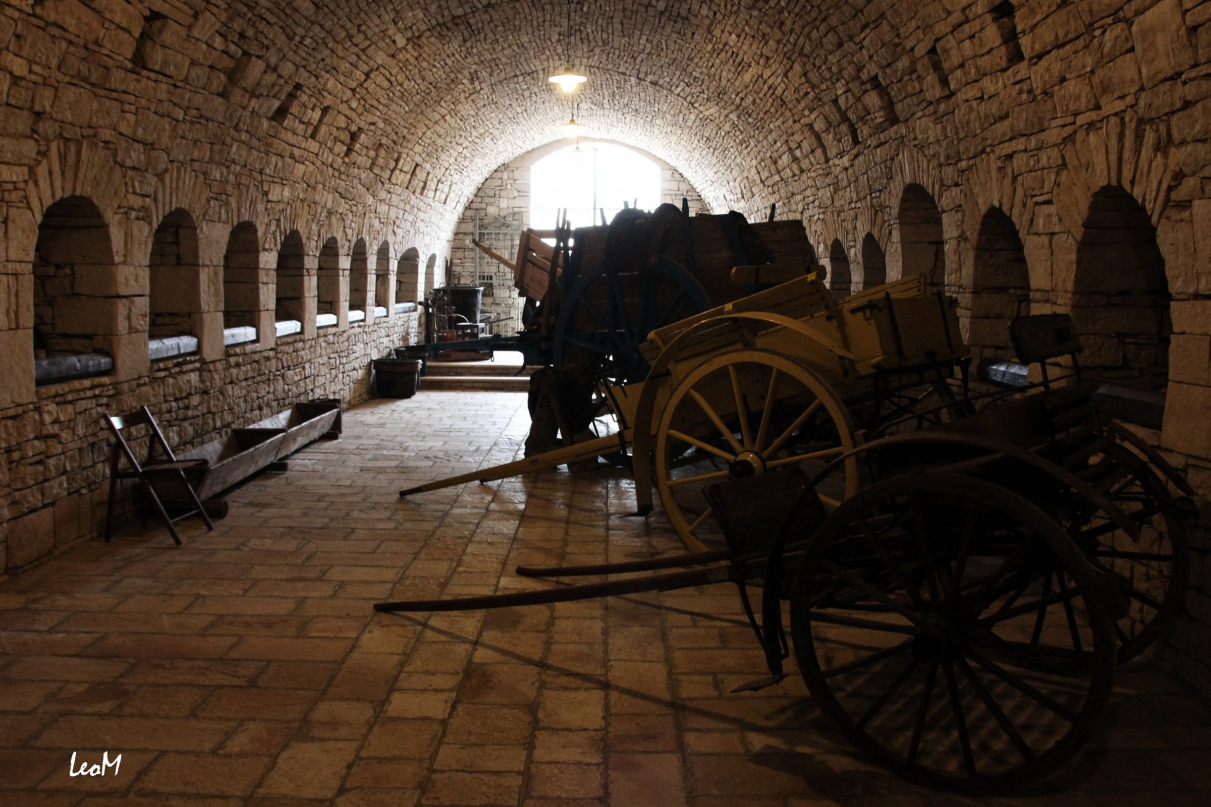 la sala delle carrozze