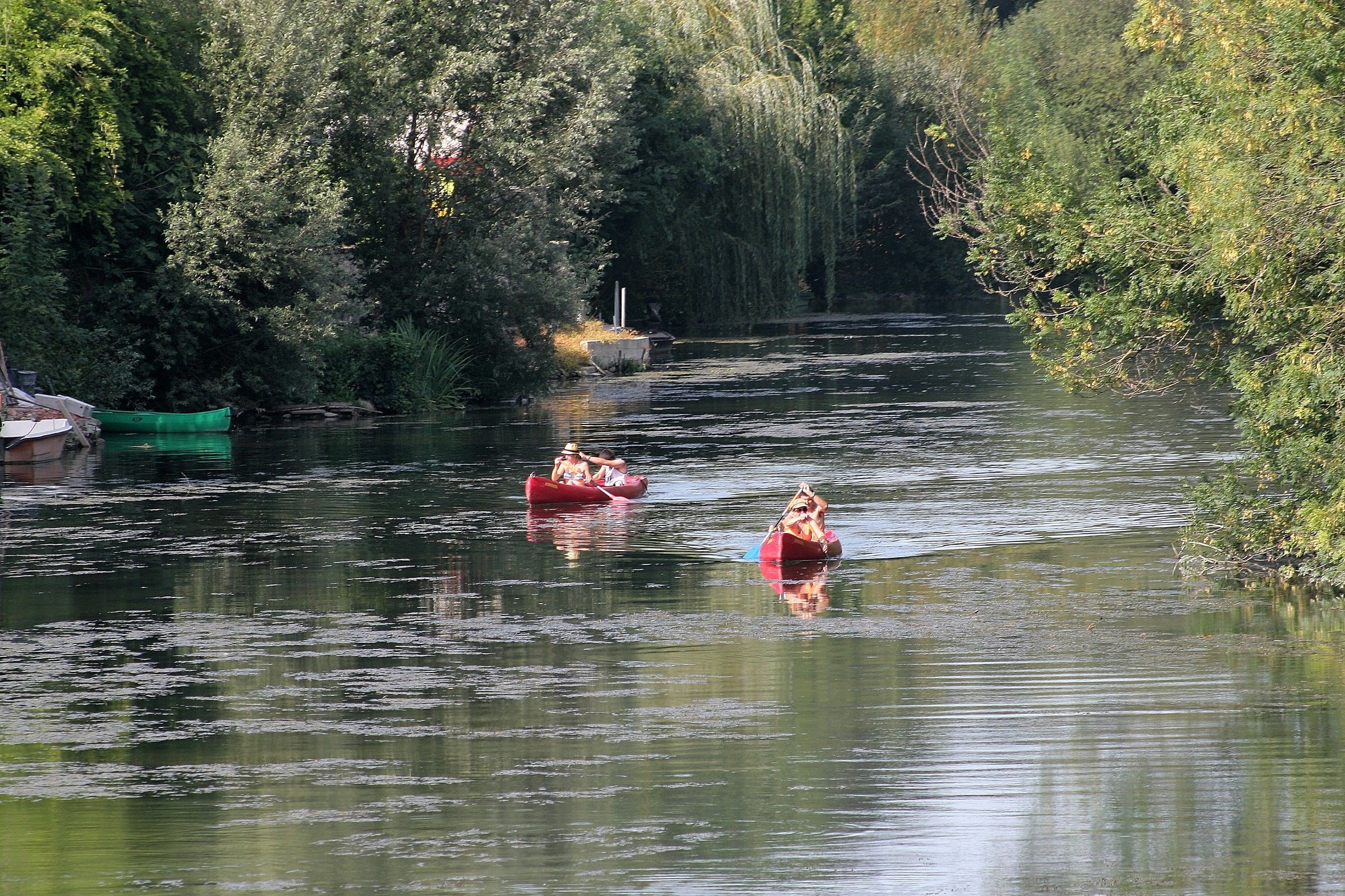 Canoe in Charente