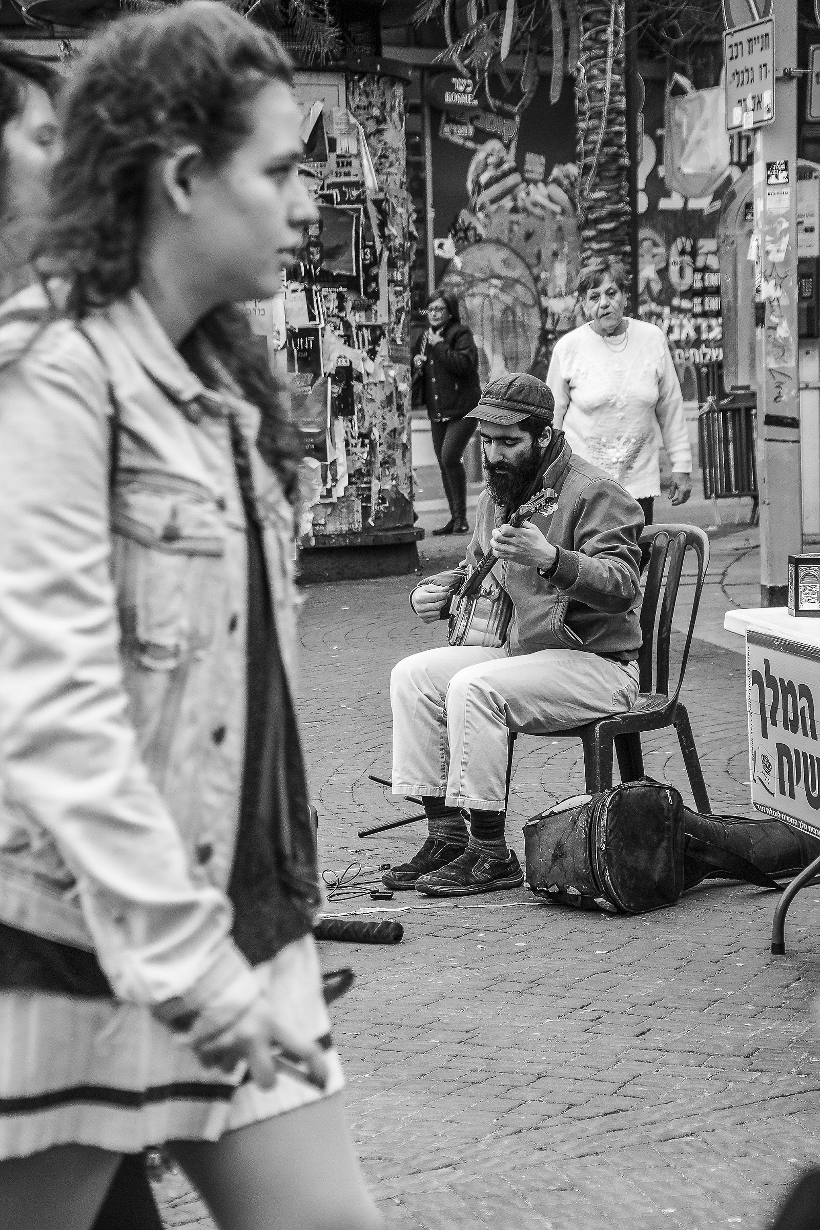 ... Only with his music