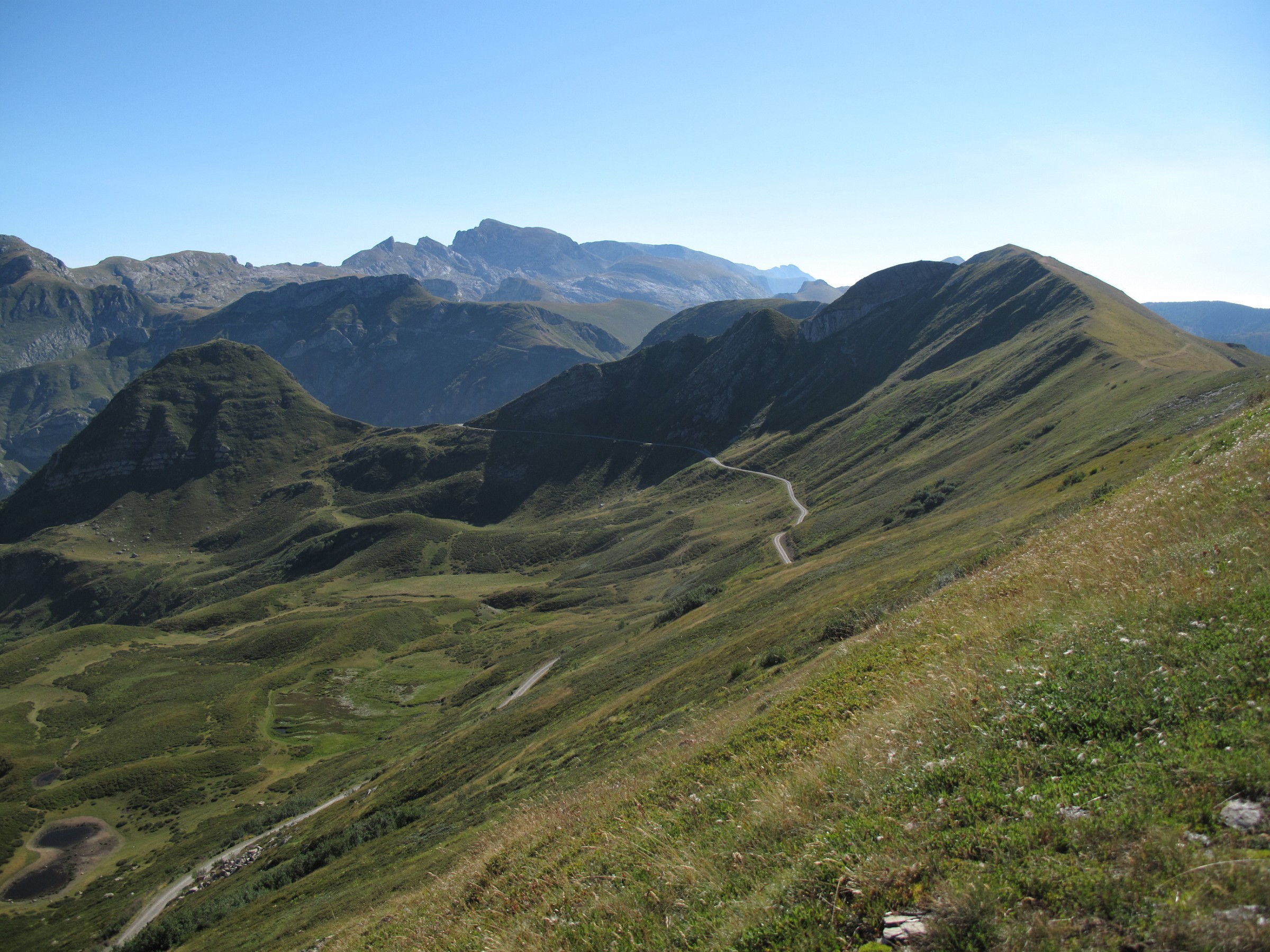 Panorama dalla via del sale...