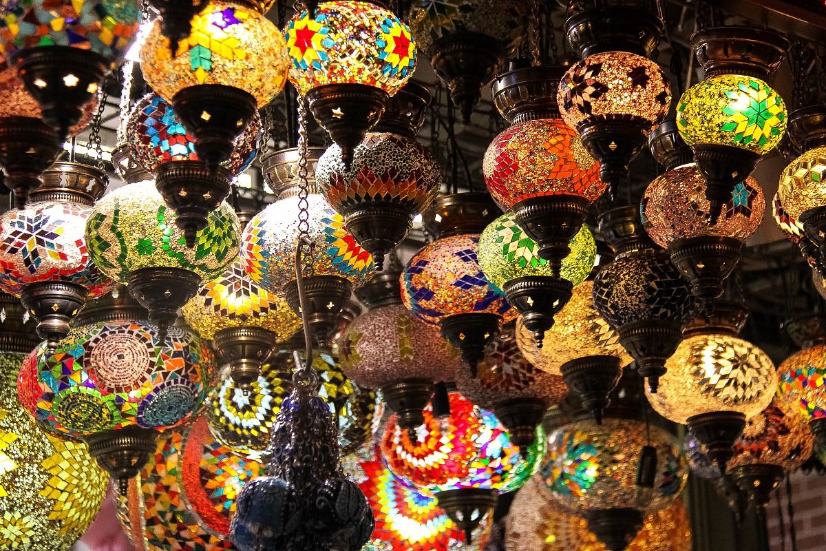 Le lanterne del Gran Bazar