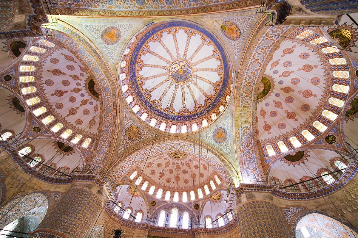 La cupola della Moschea Blu