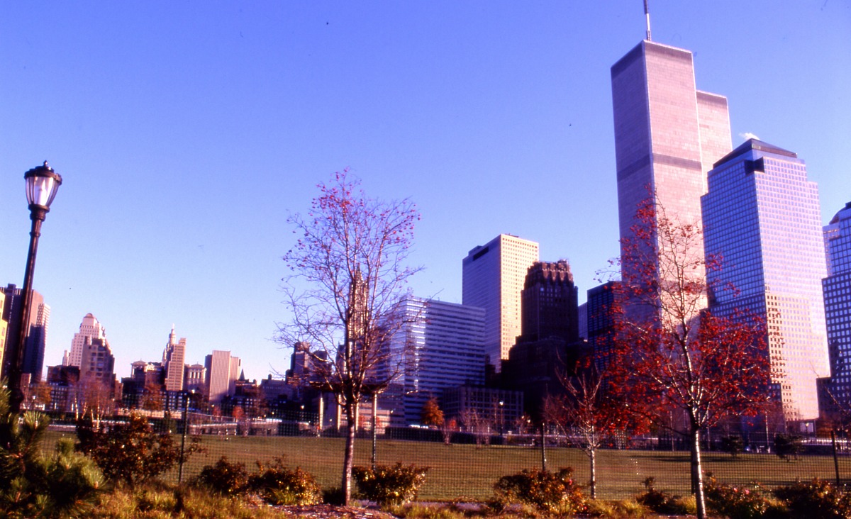 The towers still standing