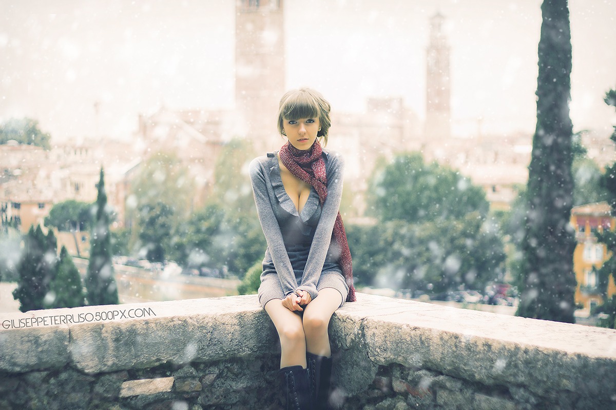 victoria in the snow