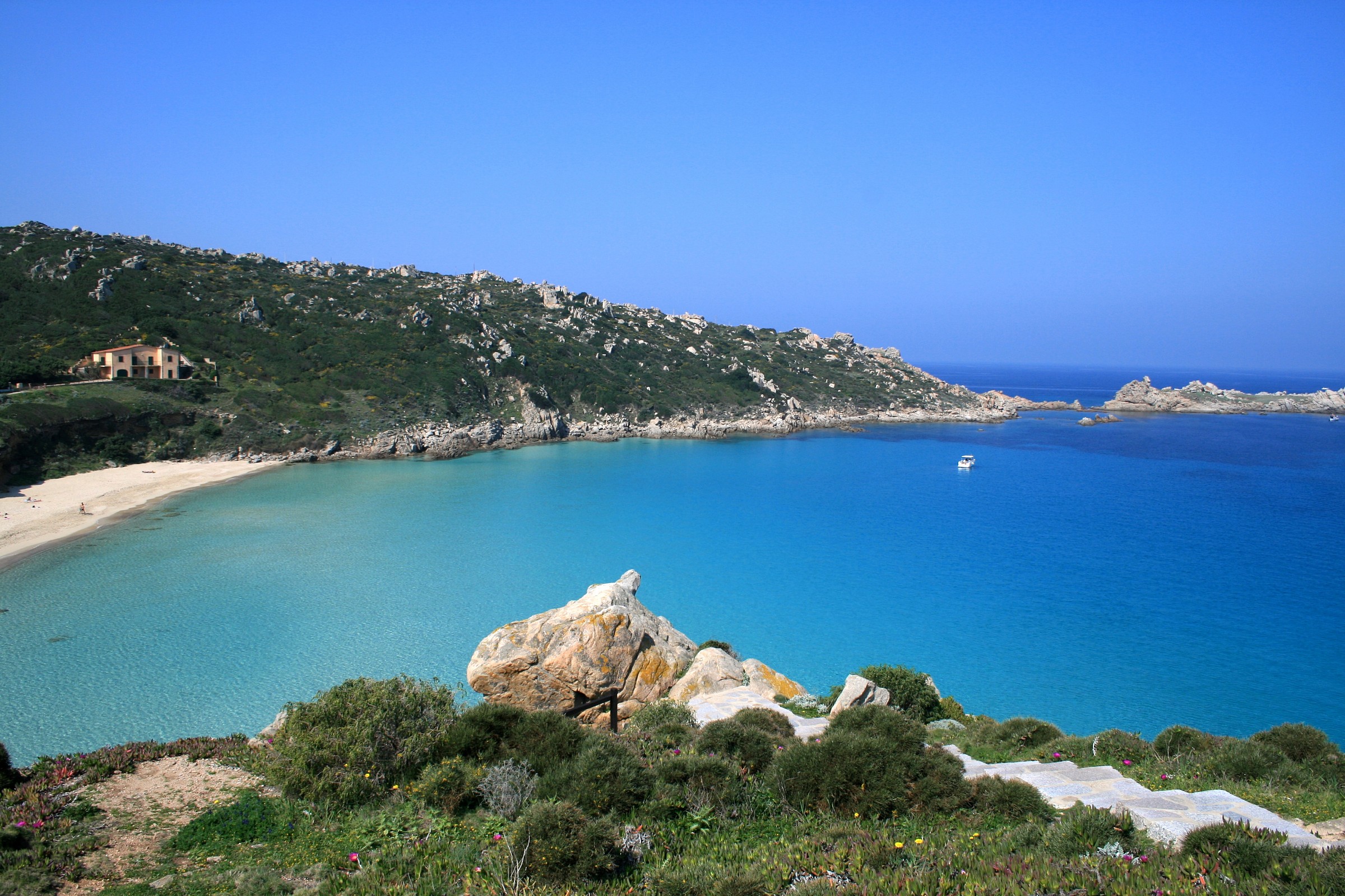 Sardinia, Santa Teresa, Rena Biaca, Easter 2007