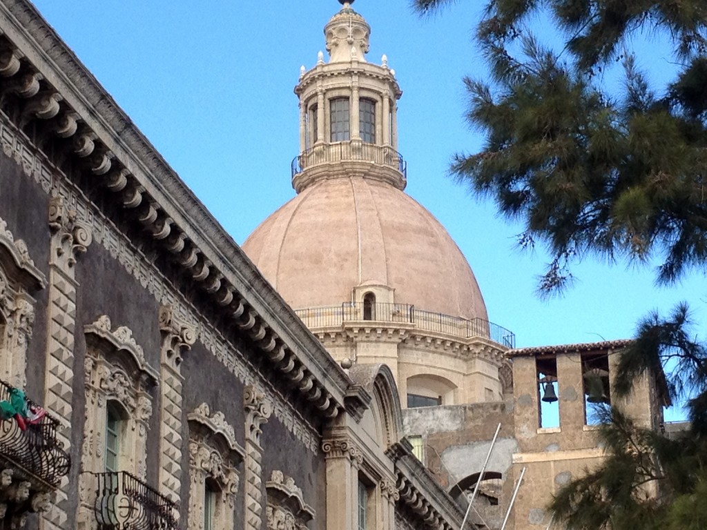 Catania: Benedictine Monastery and Dome