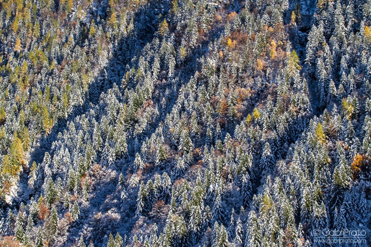 Autumn snow in Val Vogna