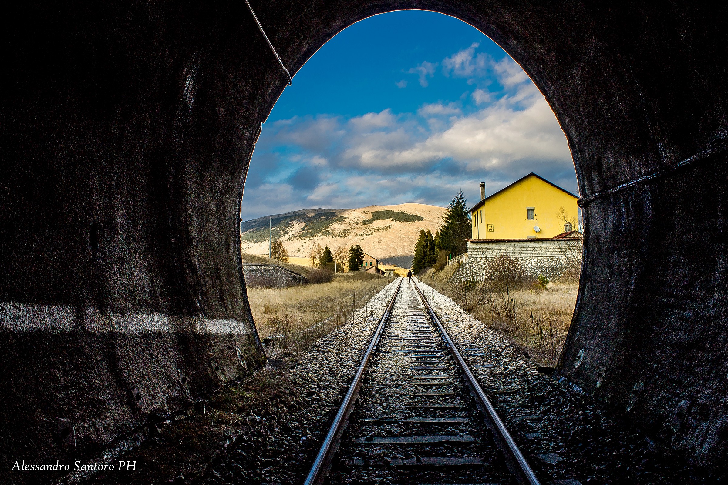Nei Pressi Della Stazione Di Rivisondoli/Pescocostanzo