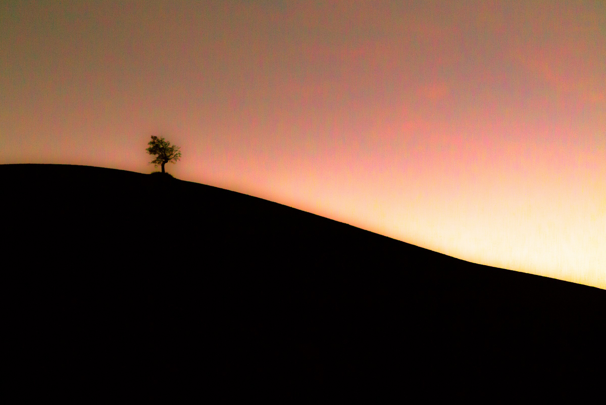 Io solo sulla collina