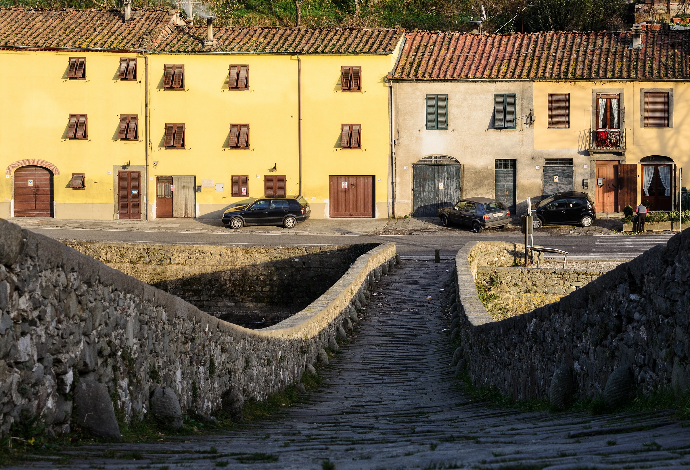vista da Ponte del Diavolo - Borgo a Mozzano