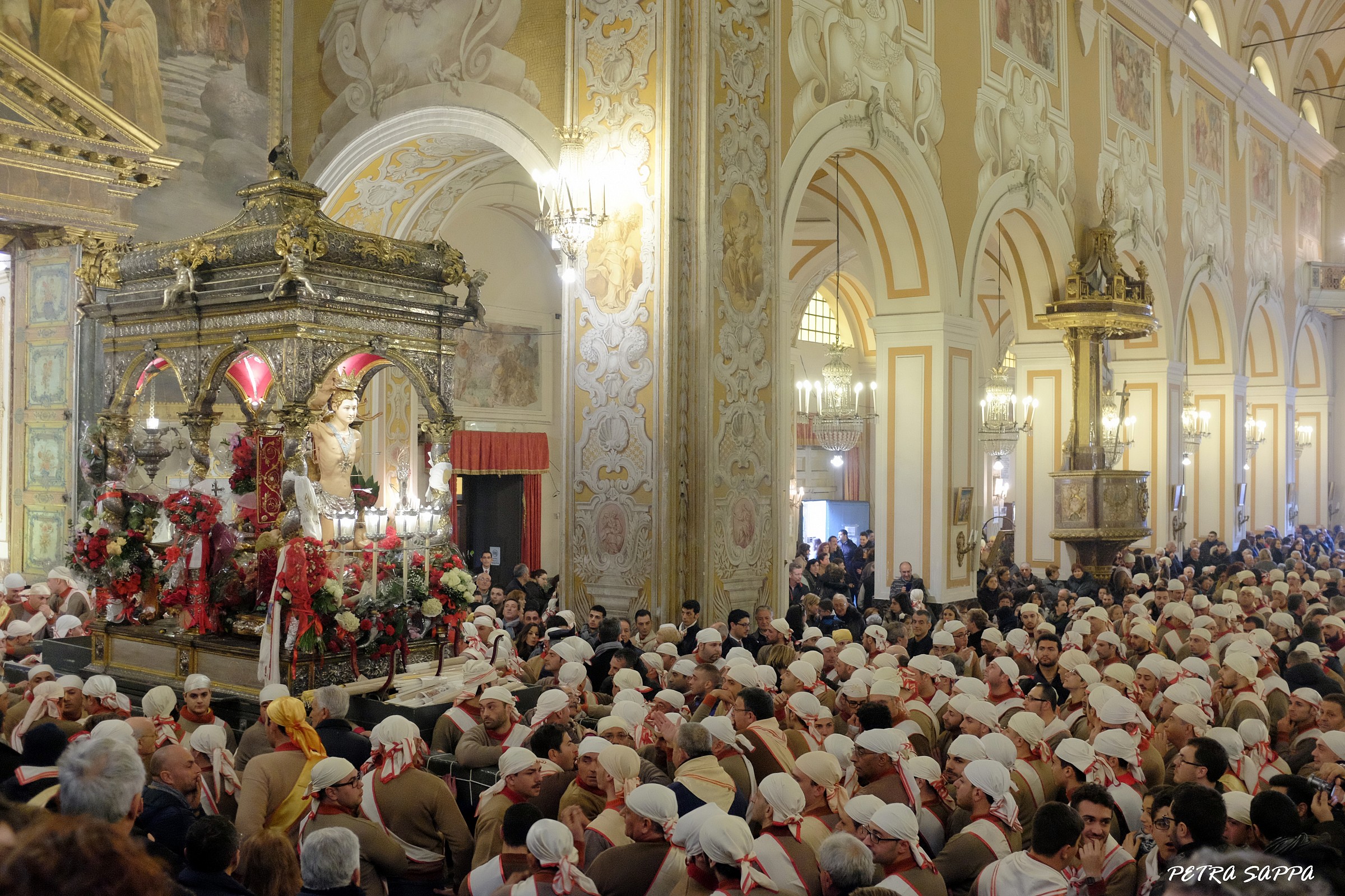 S.Sebastiano e i suoi devoti