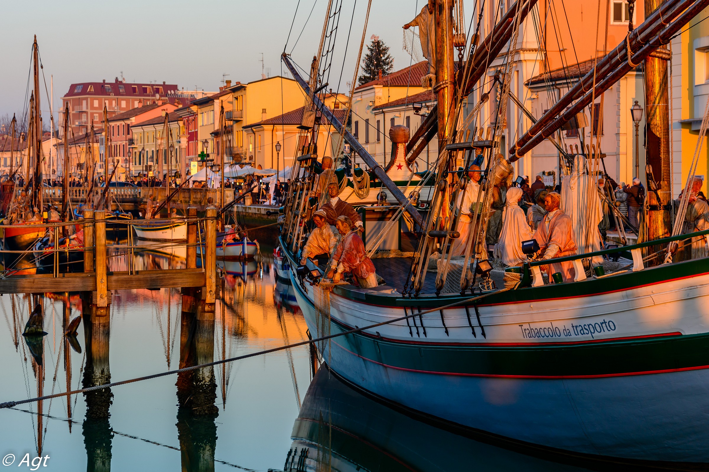Cesenatico presepe sull'acqua 2
