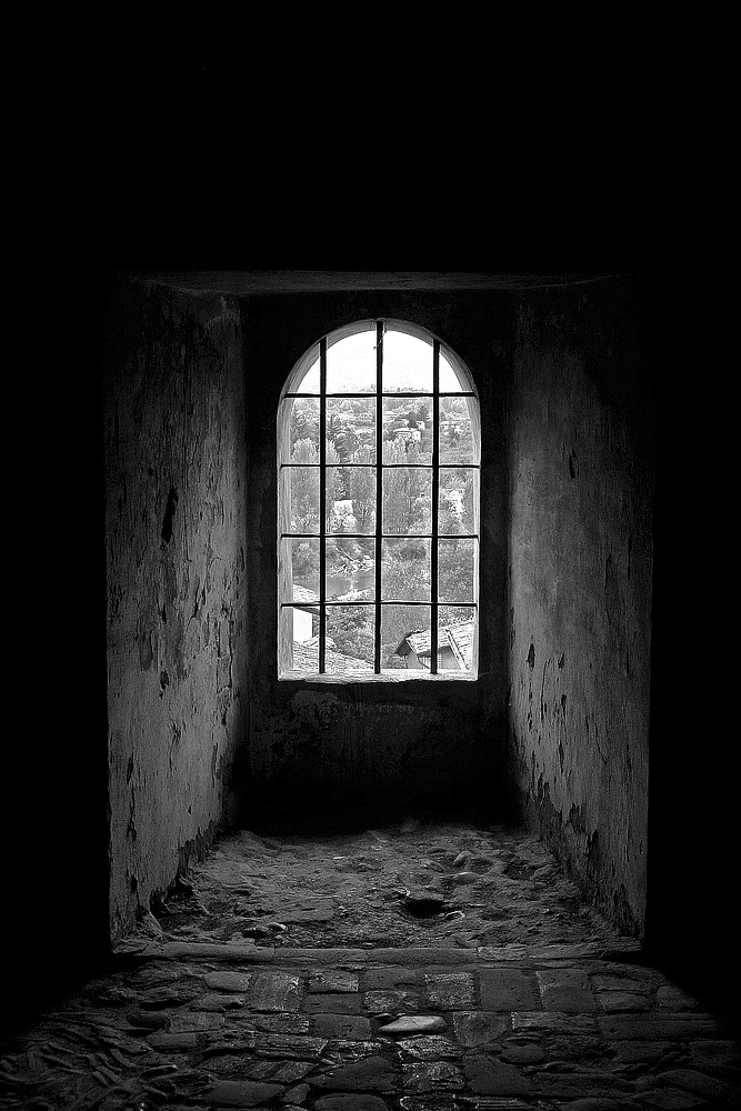 La vista dal monastero..