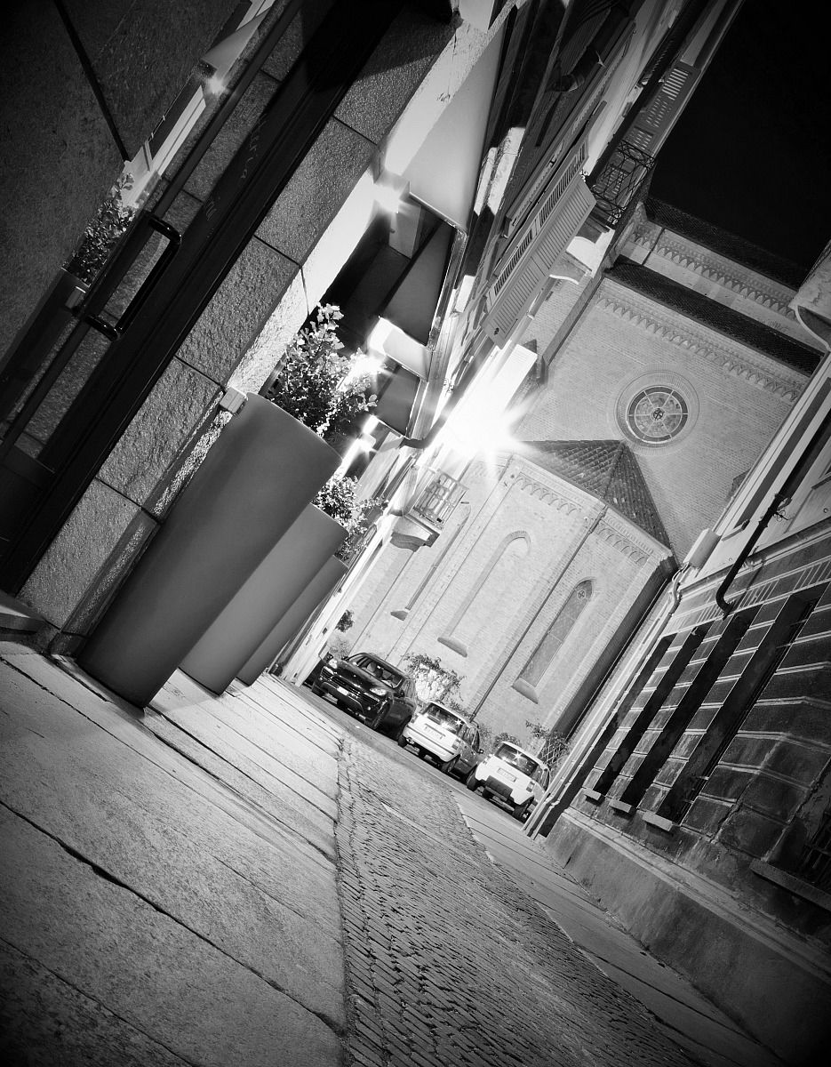 Clinging with all his strength