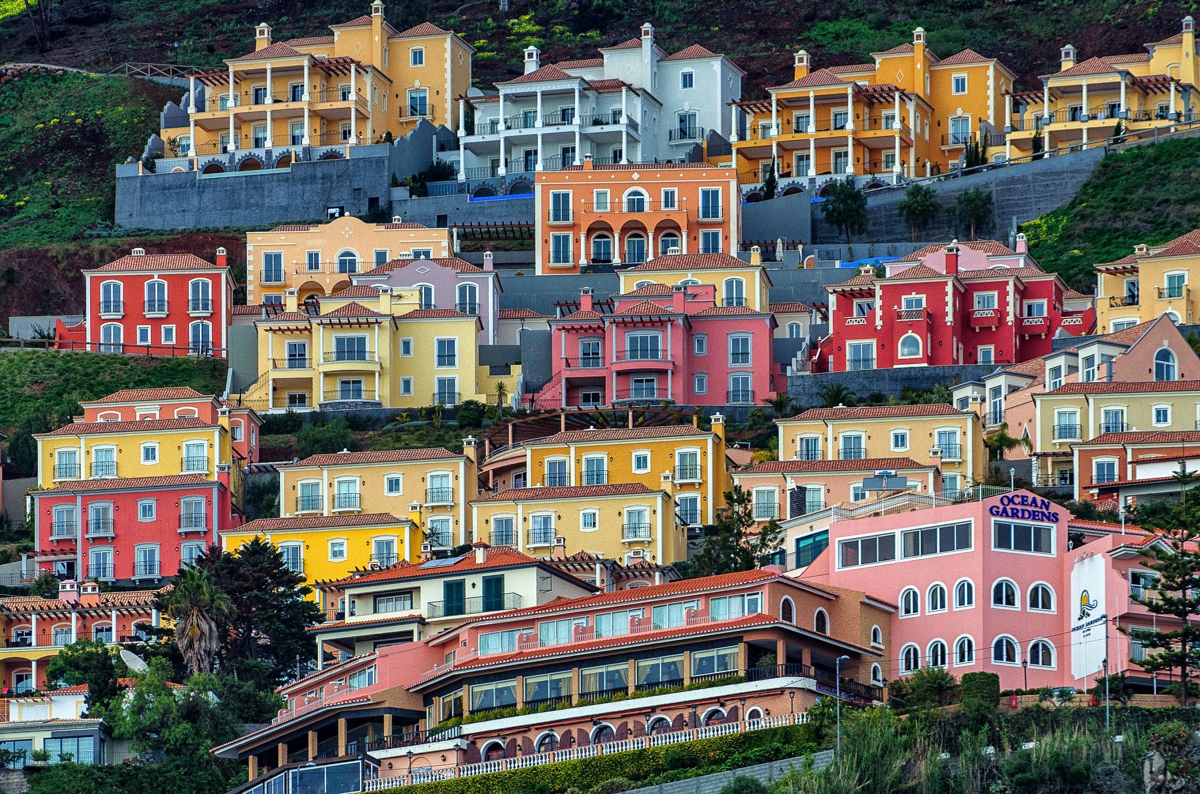 Case colorate di Funchal - Madeira