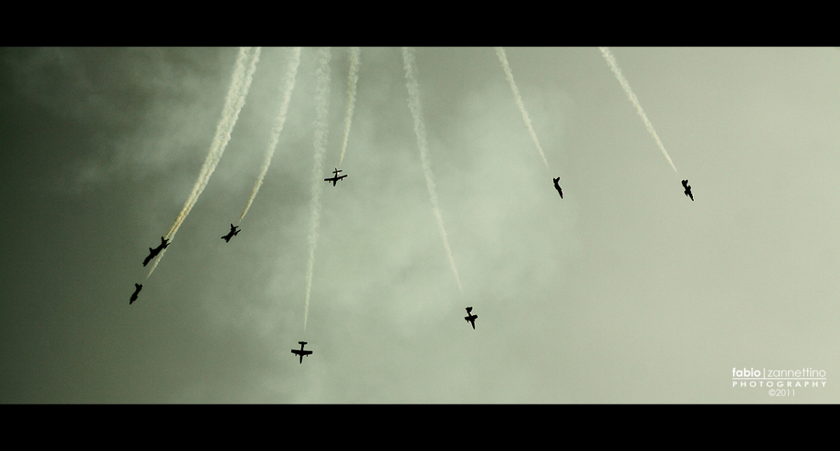 Frecce Tricolori - PAN - Gaeta Air Show 2011