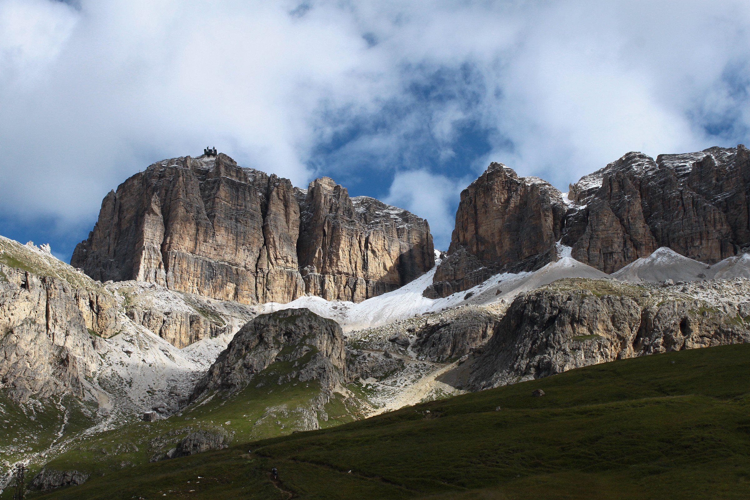 Veduta del Sass Pordoi