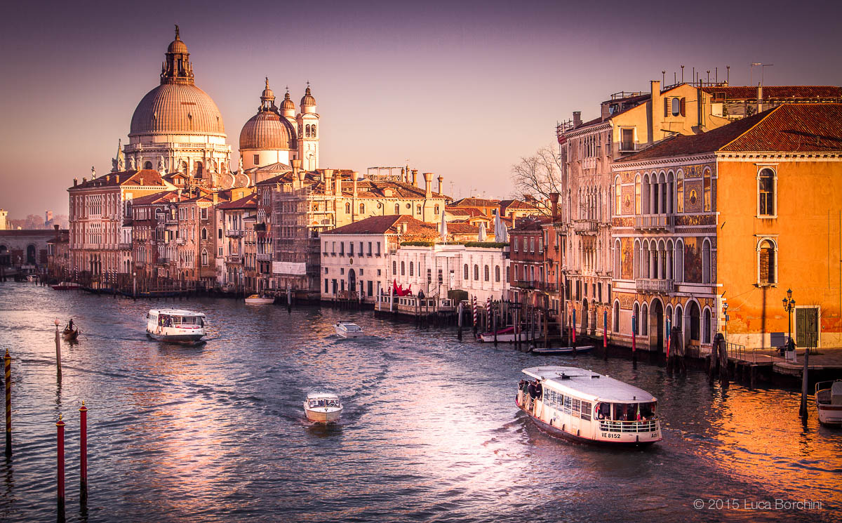 Sunset in Venice