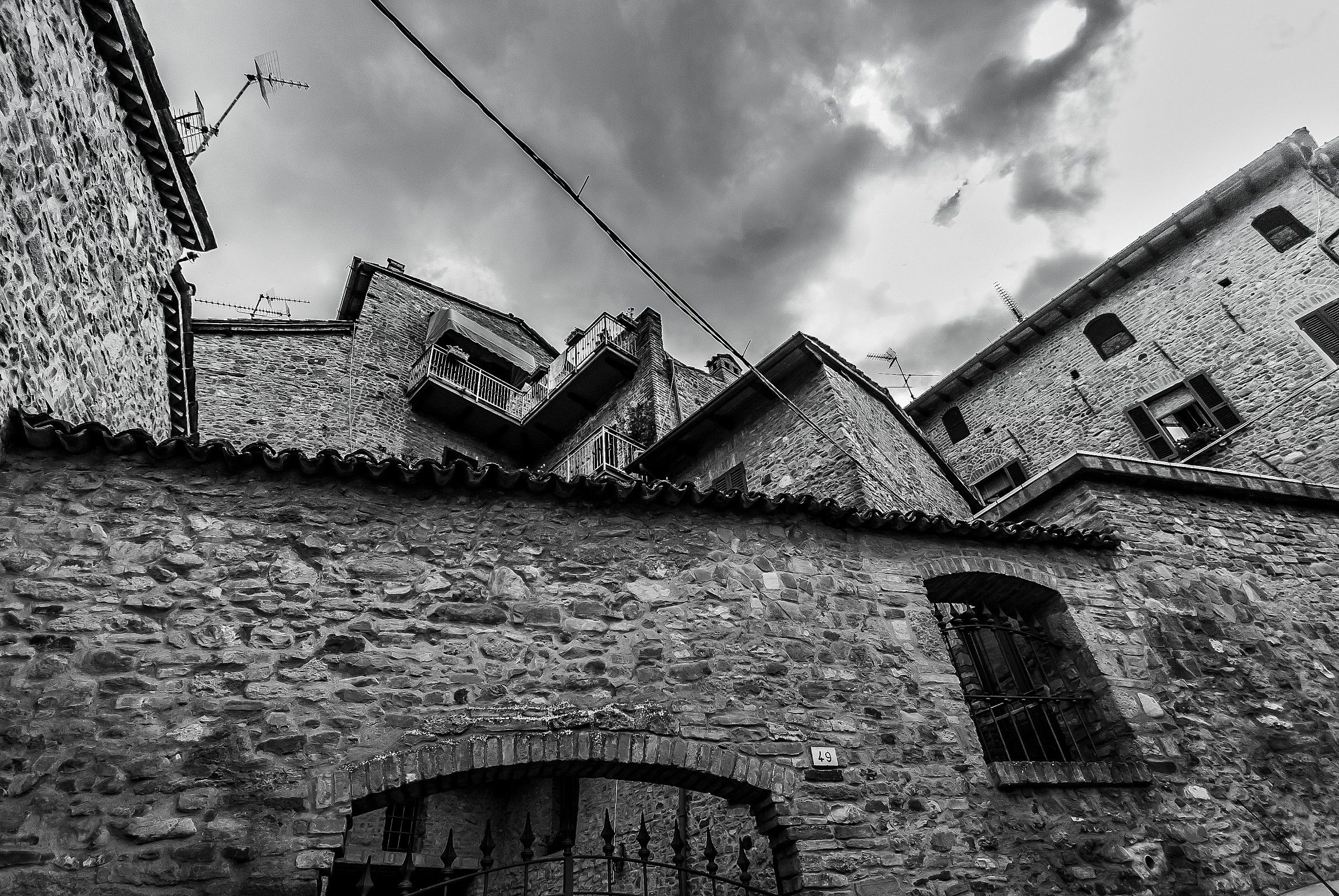 A terrace at the "49"