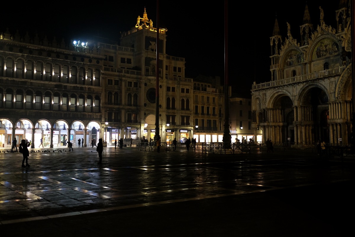 San Marco at night