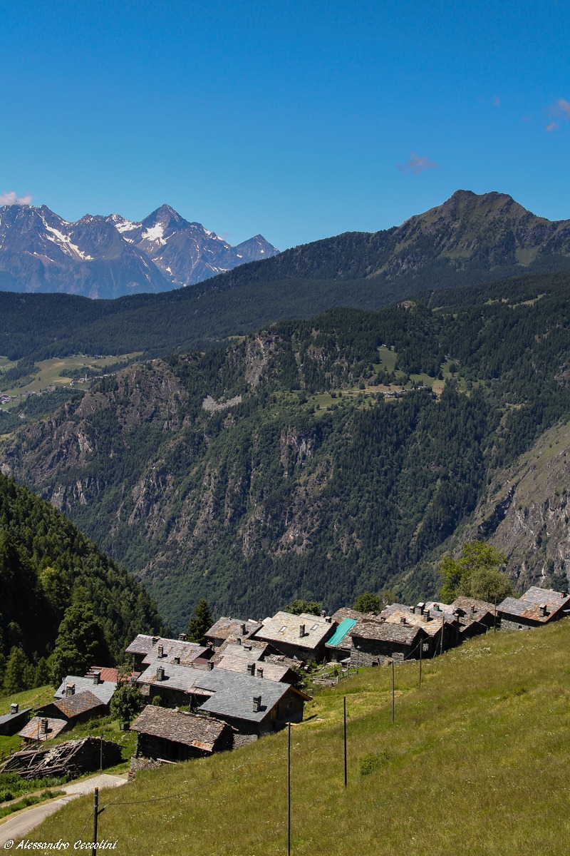 View from Chamois - VDA -