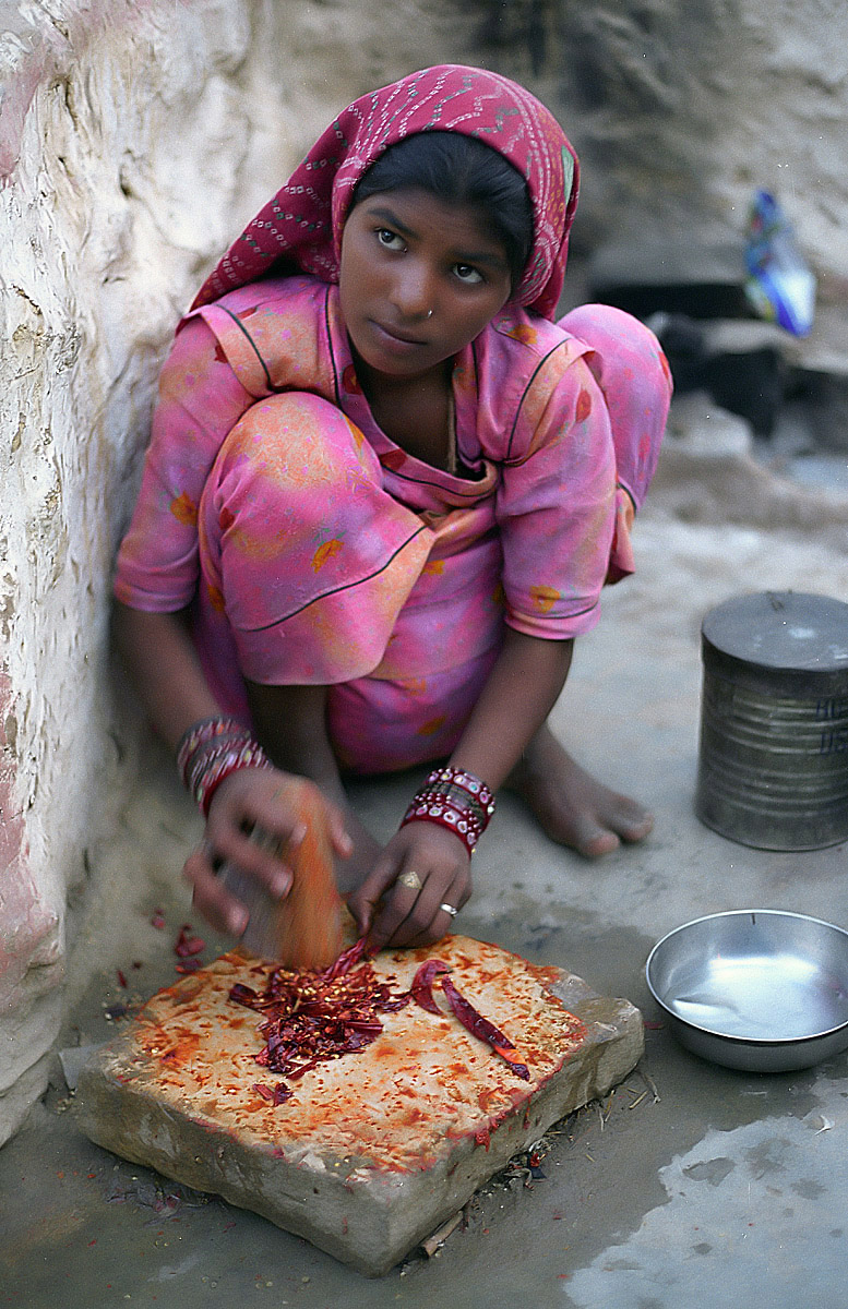 Ragazza Bhopa.Jaisalmer.
