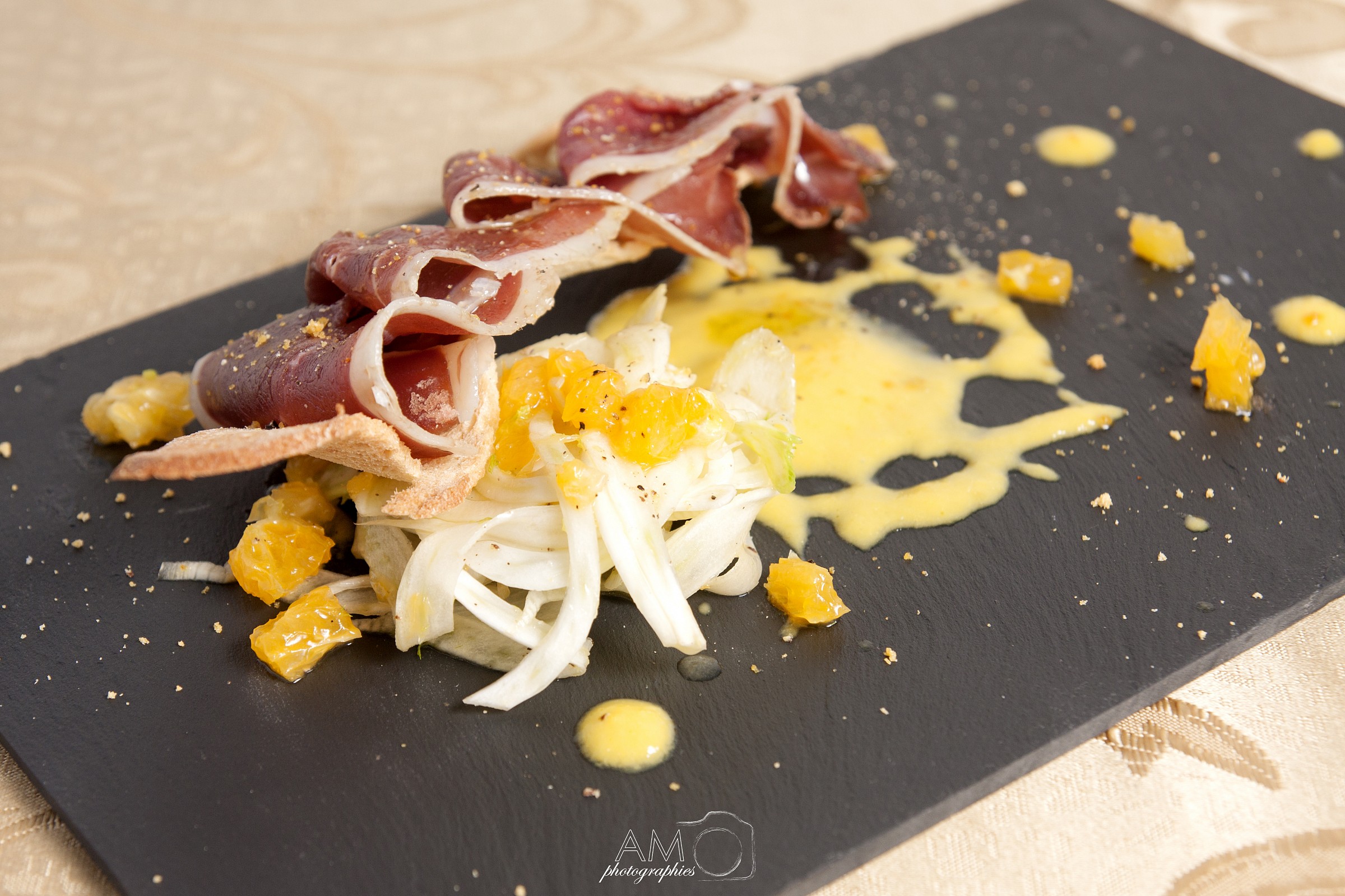 Carpaccio of duck