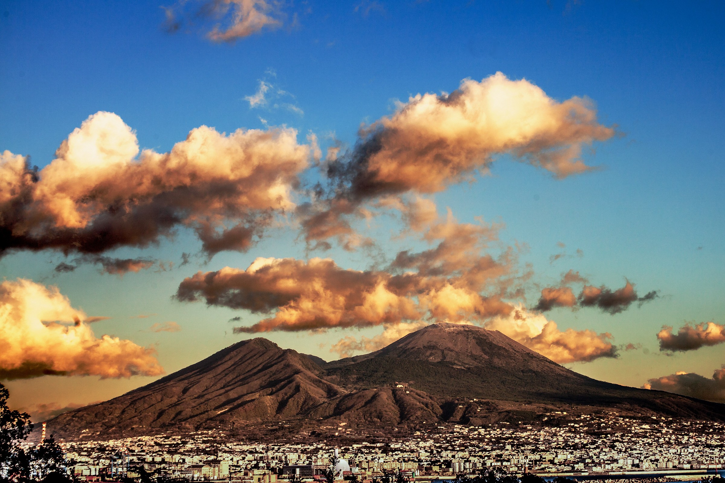 Vesuvius and Mount Somma