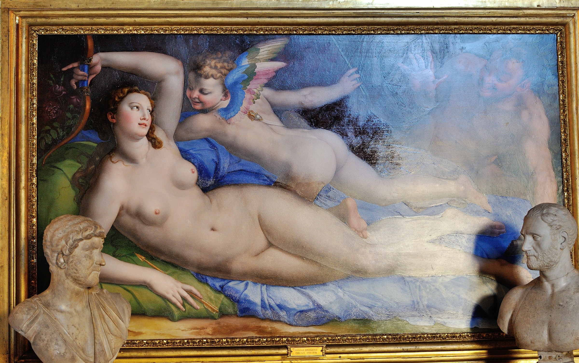 Roma-Palazzo Colonna(Venere,Cupido,Sat.di A.Bronzino)