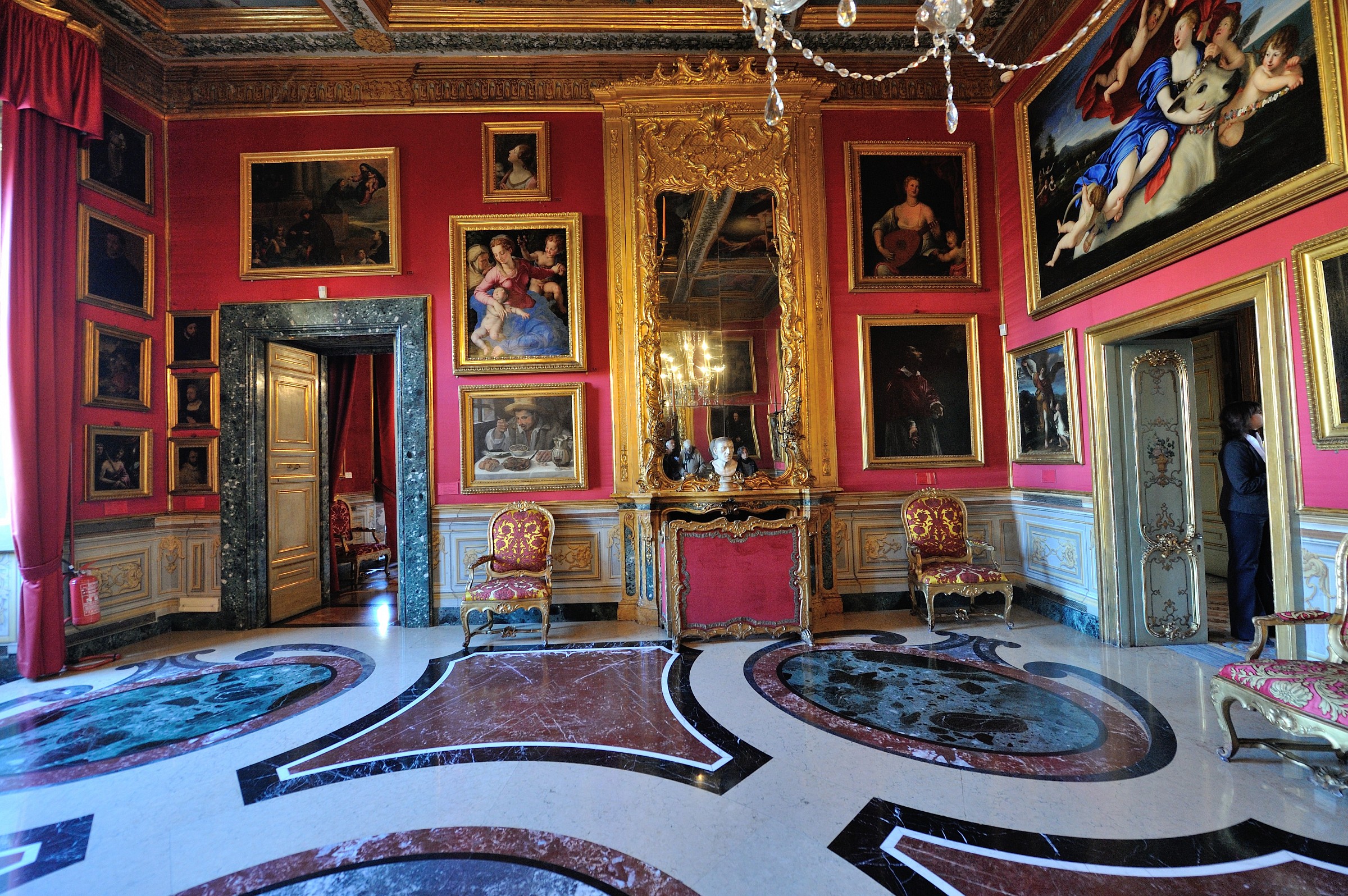 Roma-Palazzo Colonna(Sala apoteosi di Martino V)