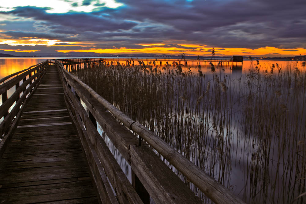 one step away from the evening