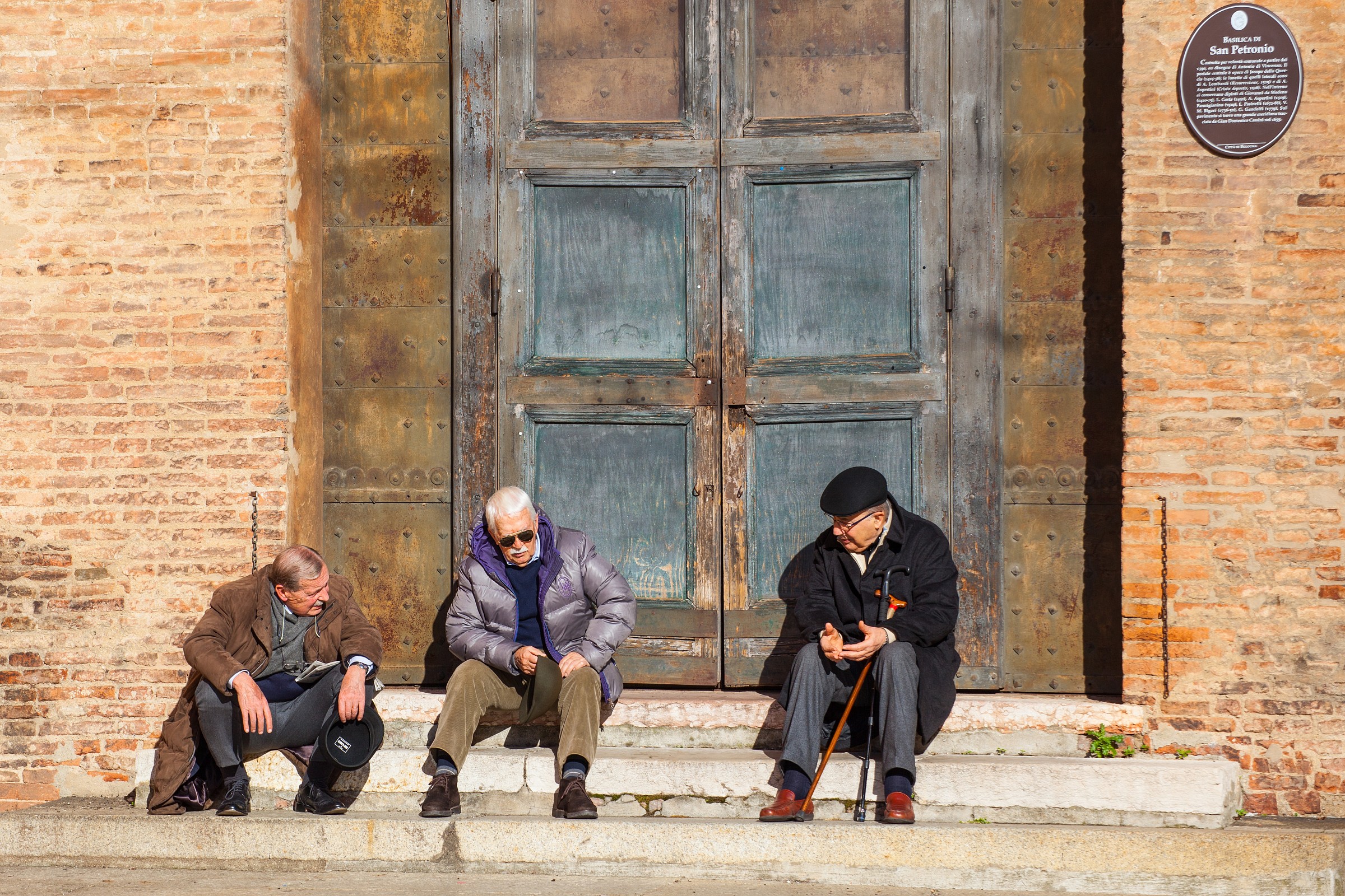 Boys "than once" to the wall